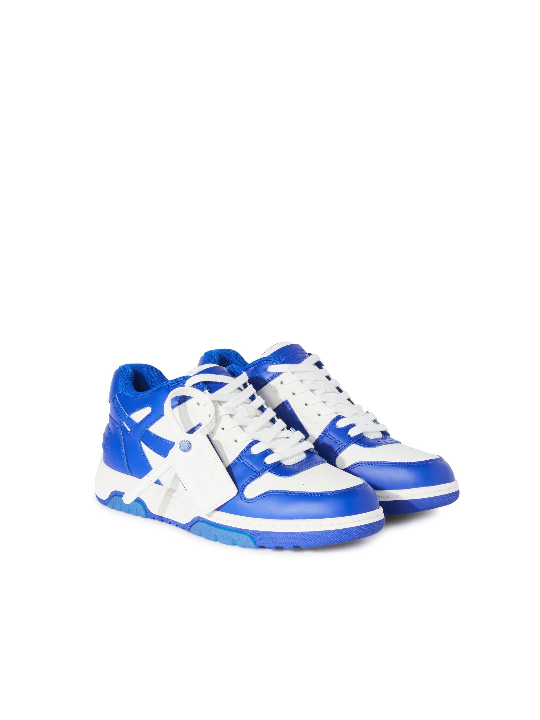 Out Of Office Calf Leather White Blue F - 2