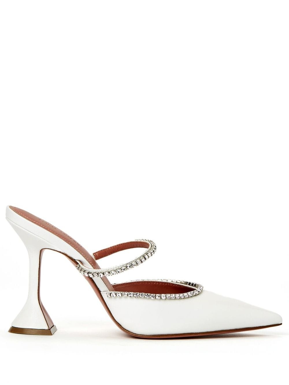 Gilda crystal-embellished 95mm mules - 1