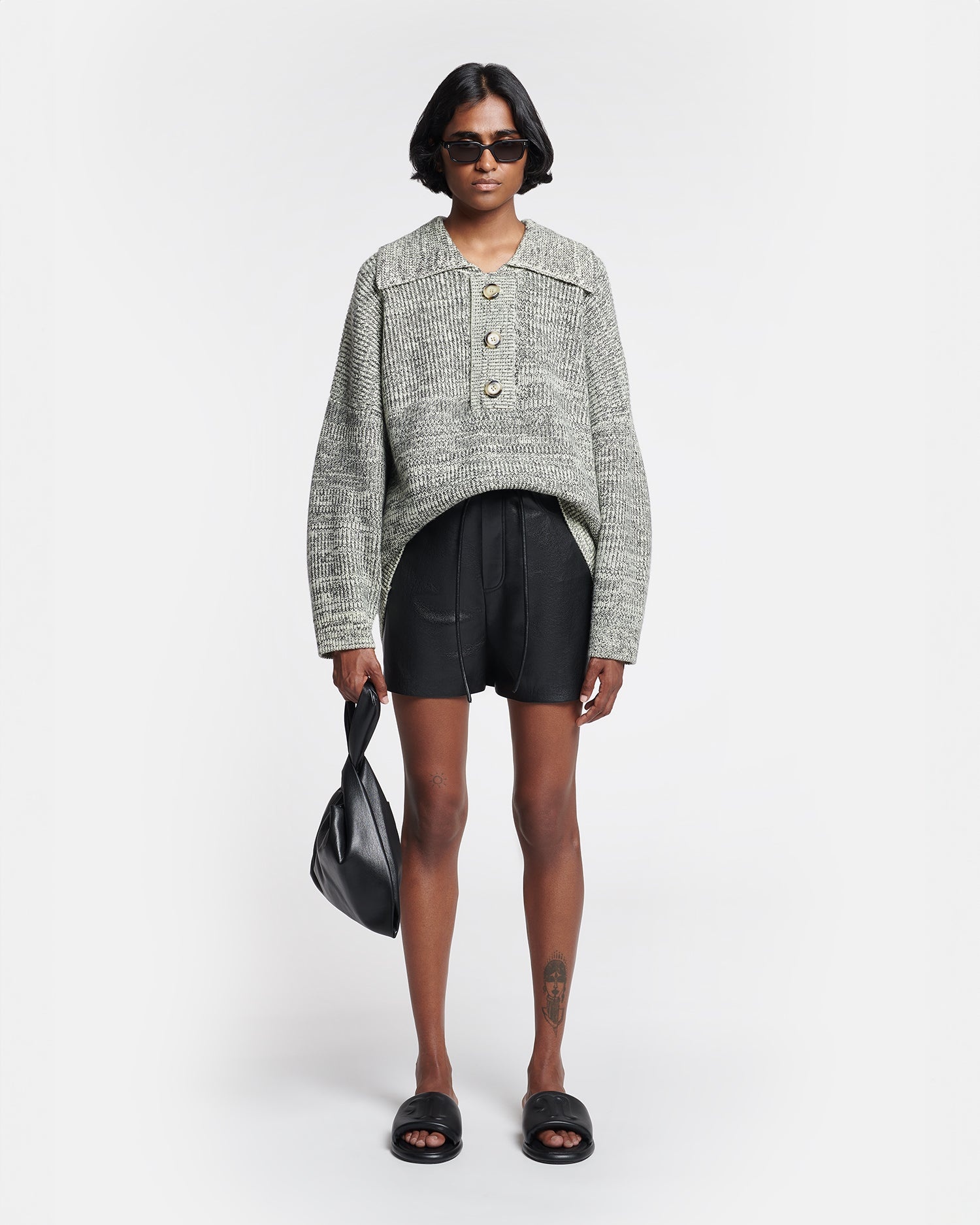 Cashmere-Blend Mouline Sweater - 2