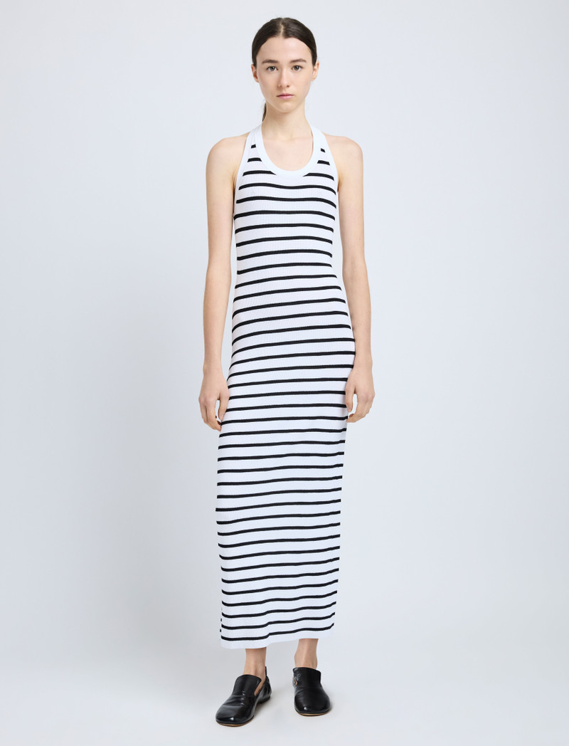 Proenza Schouler Meryl Dress in Matte Viscose Rib outlook