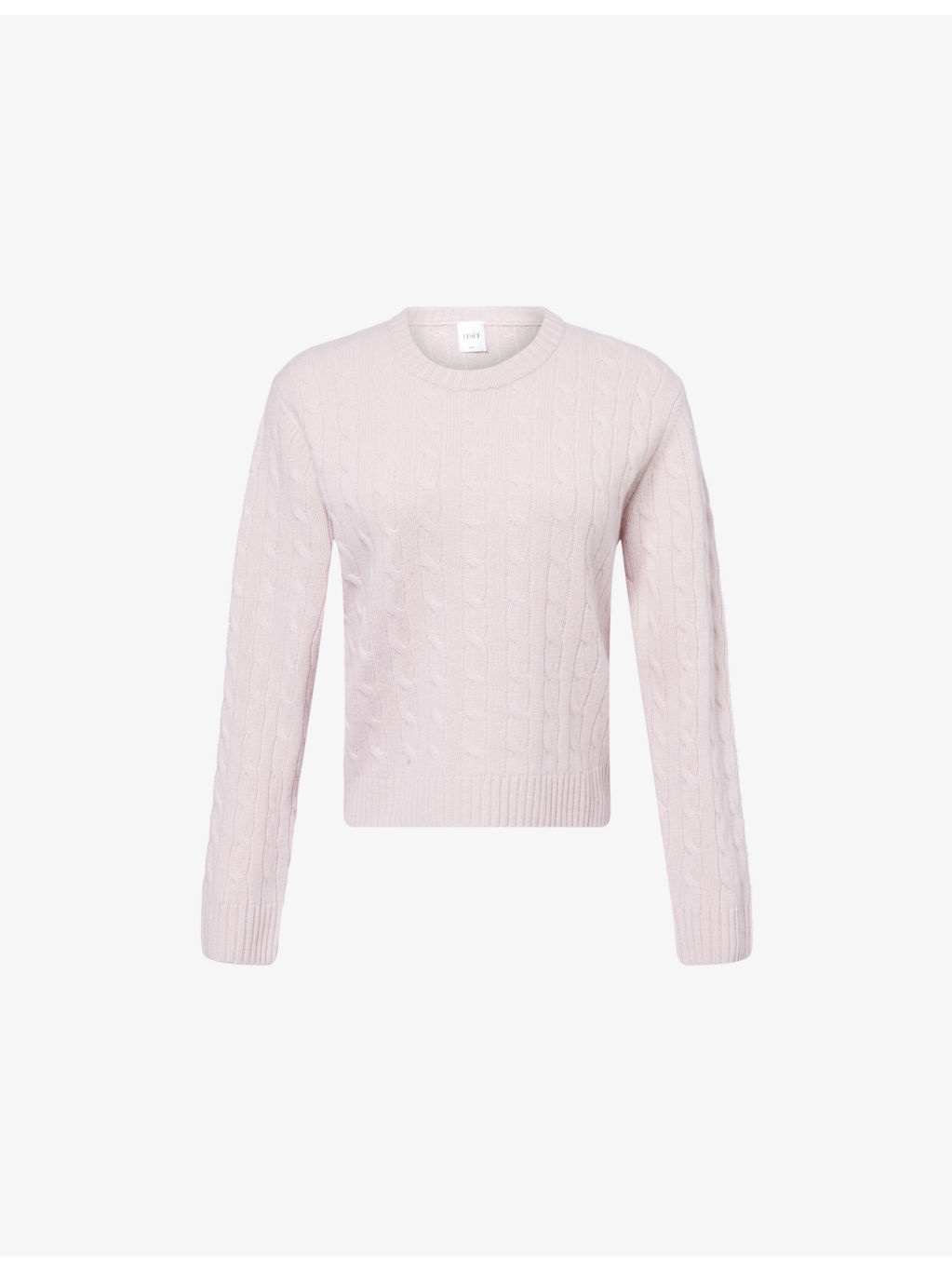 Zoe Cable-Knit Lambs Wool-Blend Jumper - 1