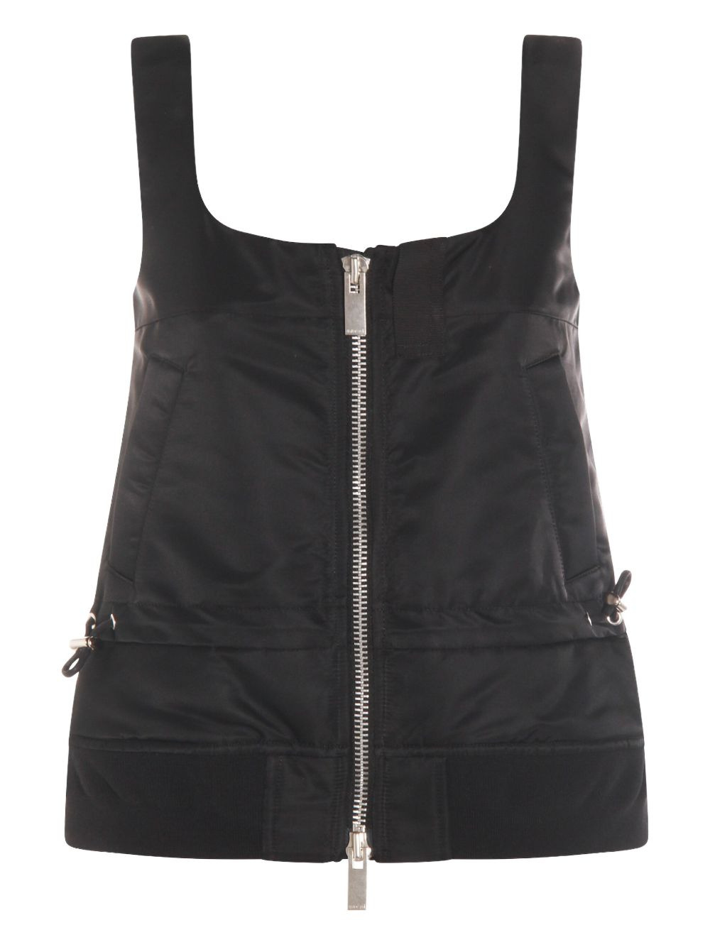 zip-up top - 1