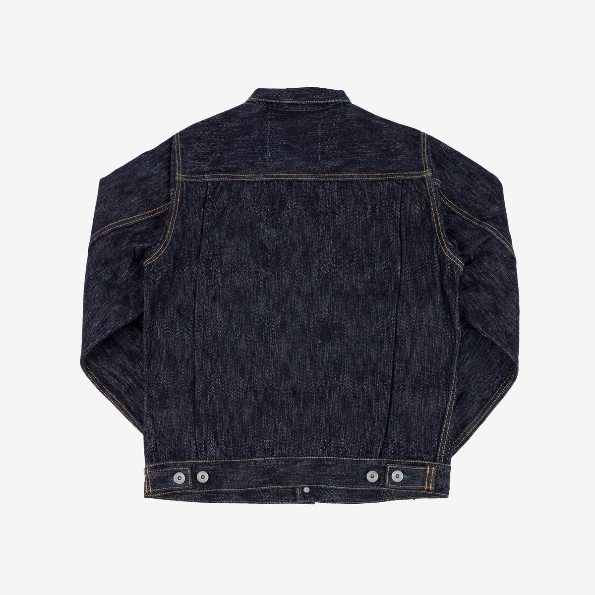 IHJ-507-SLB 16oz Slubby Selvedge Denim Type II Jacket Indigo - 8