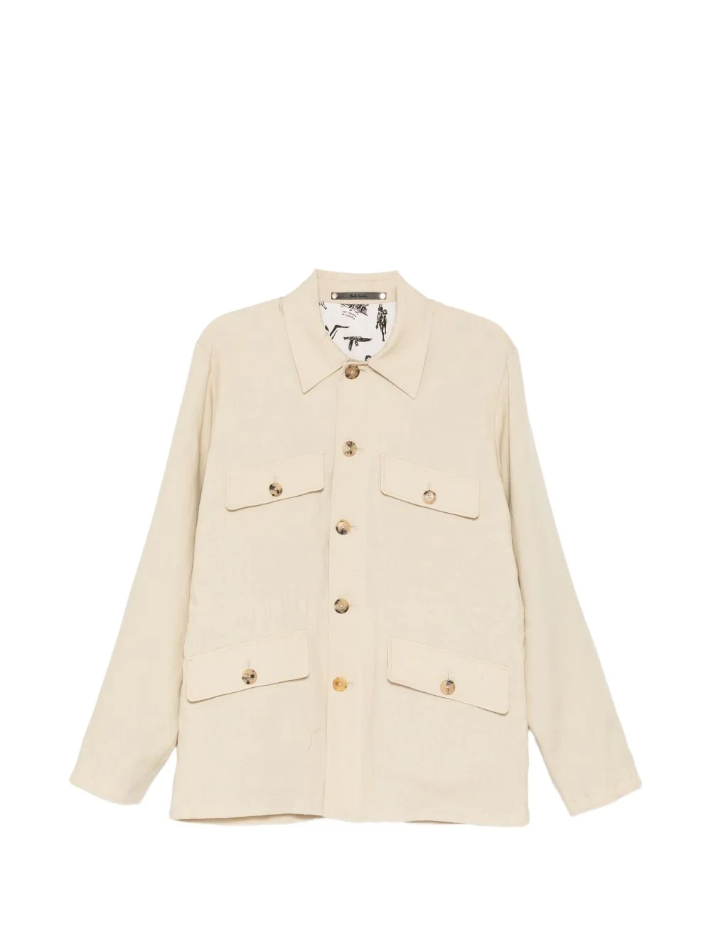 button flap jacket - 1