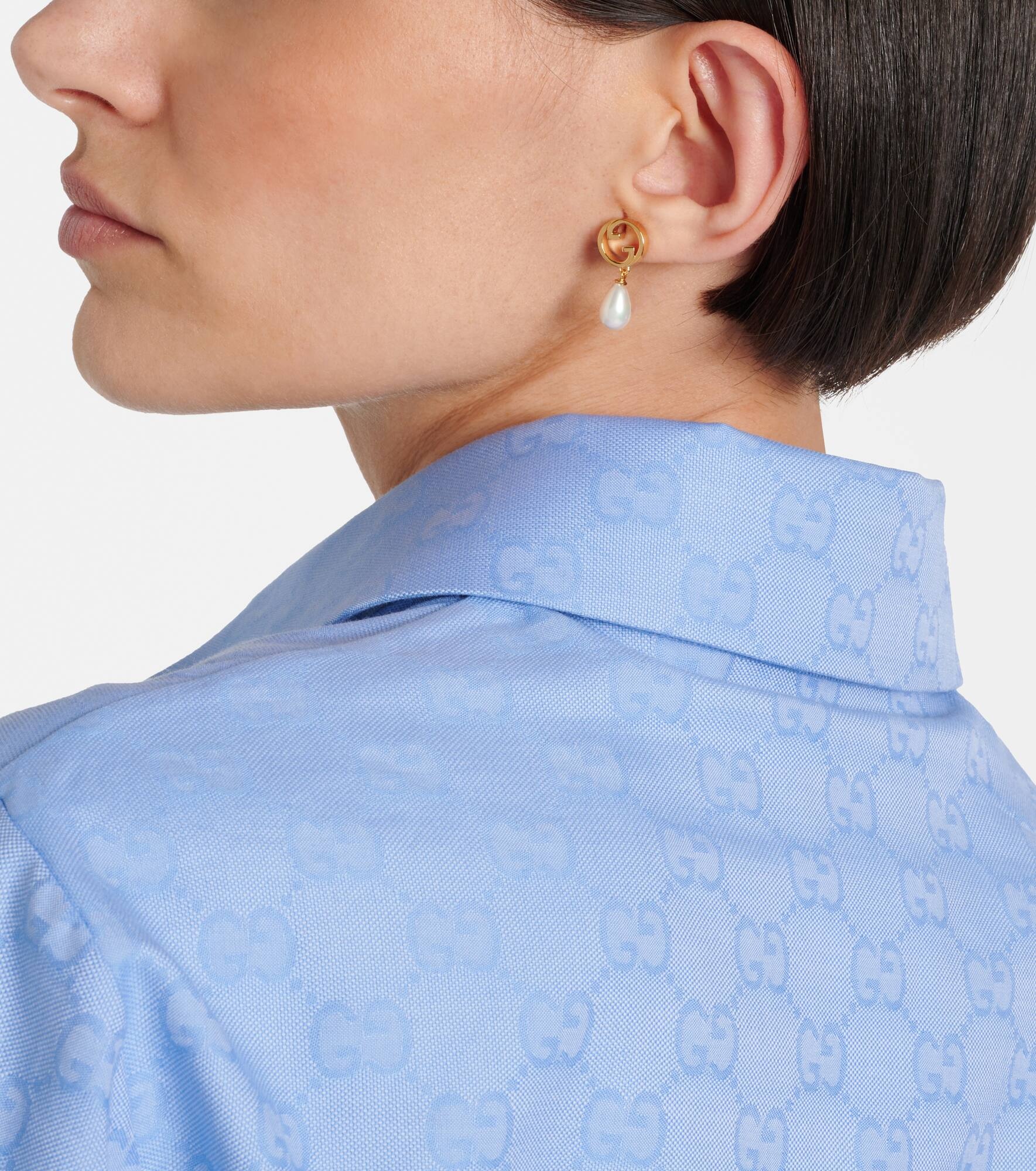 Gucci Blondie embellished earrings - 6