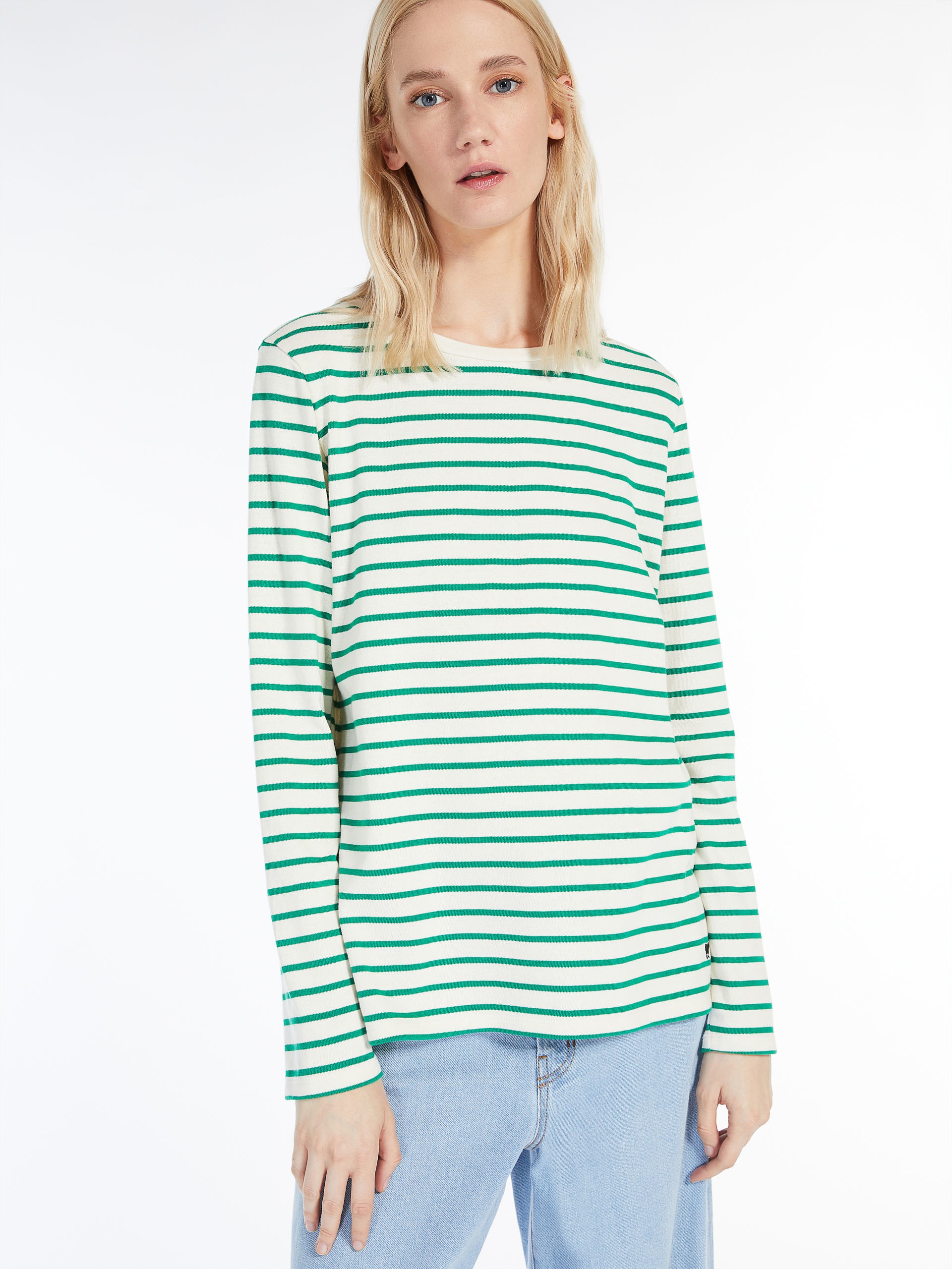 FRETTY Striped jersey T-shirt - 5