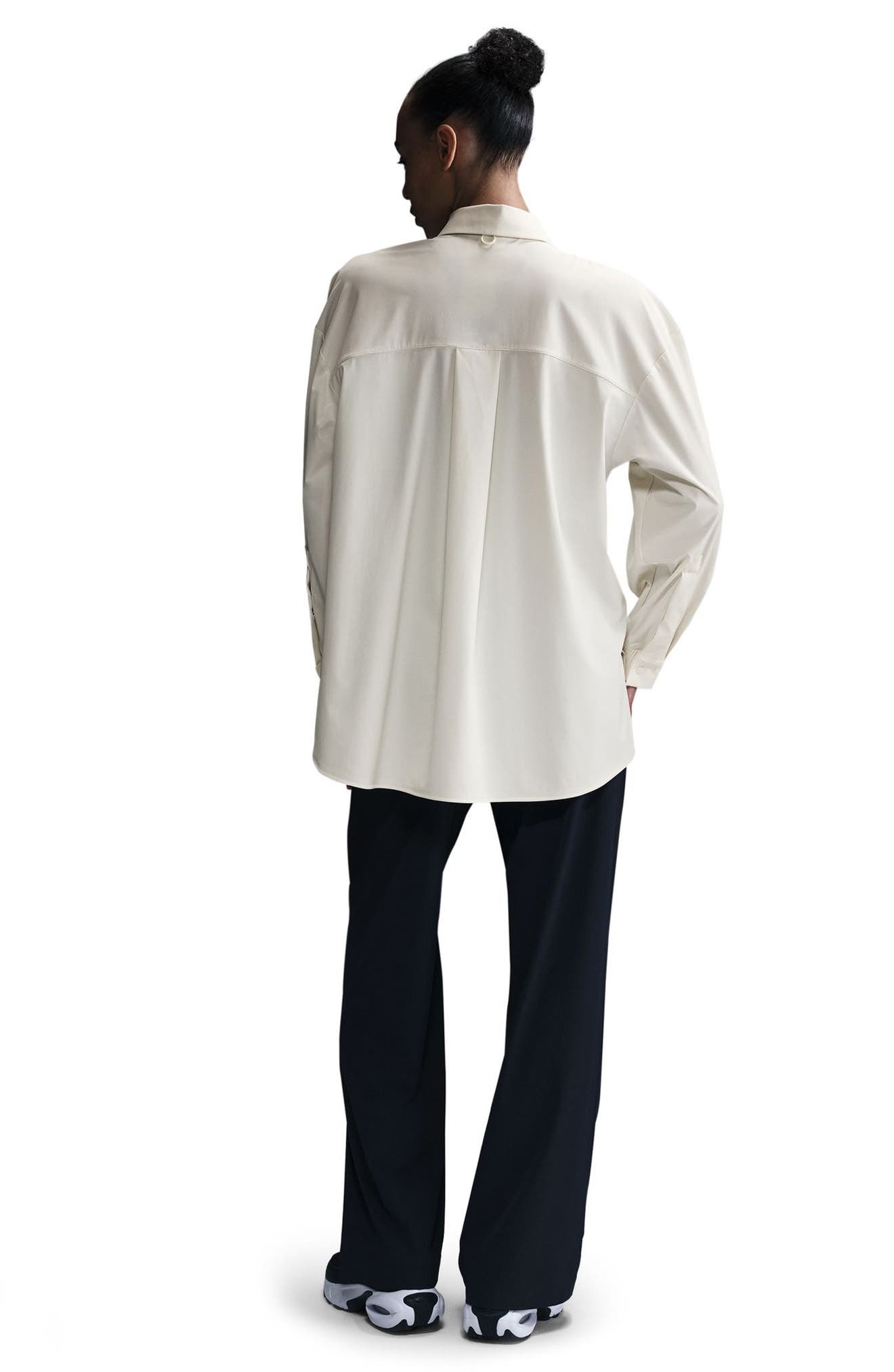 Nike 24.7 Dri-Fit Button-Up Shirt in Sail/Sail at Nordstrom - 5
