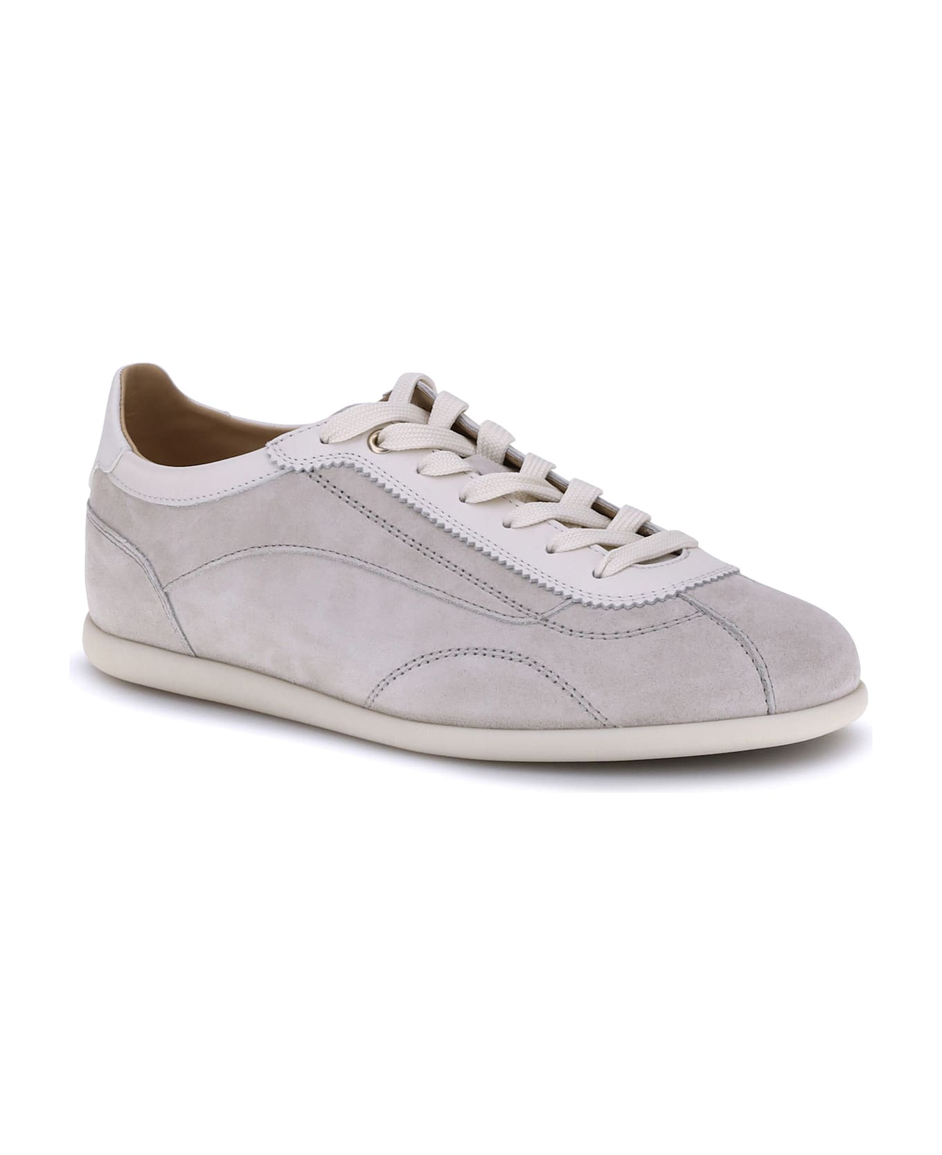 Suede Leather Sneakers - 2