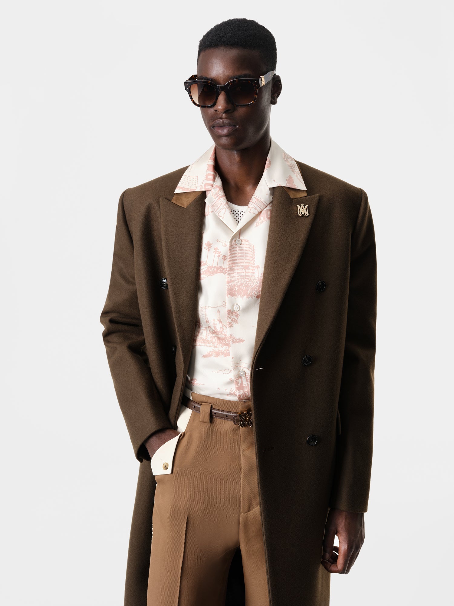 DOUBLE-BREASTED OVERCOAT - 3