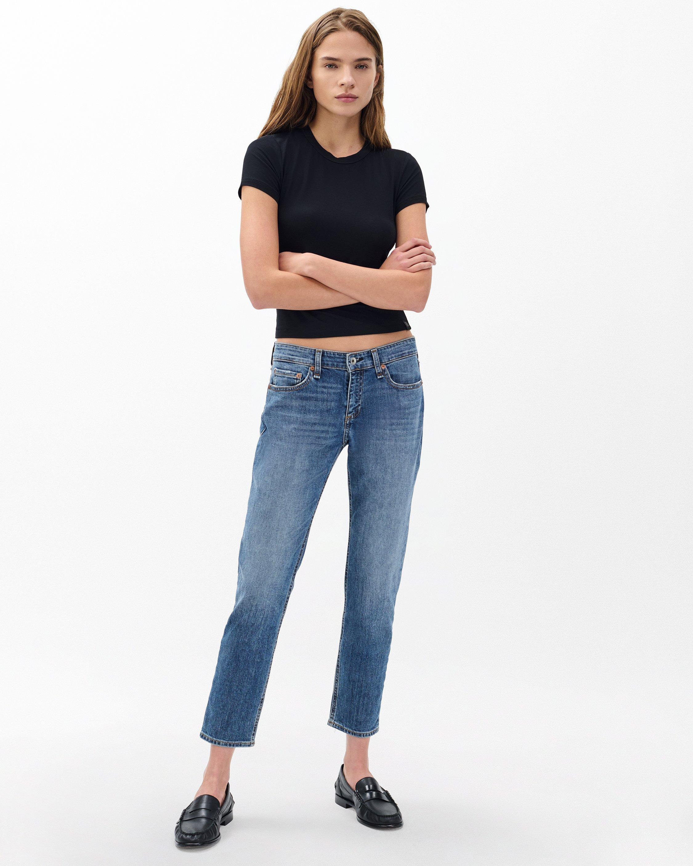 Dre Boyfriend - Julienne
Low-Rise Vintage Stretch Jean - 3