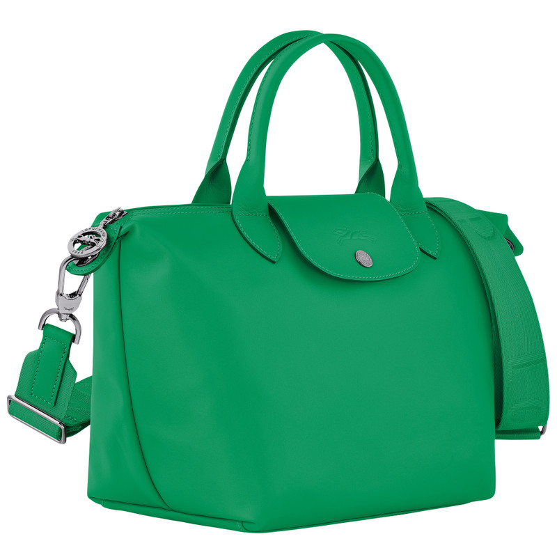 Le Pliage Xtra S Handbag Green - Leather 3