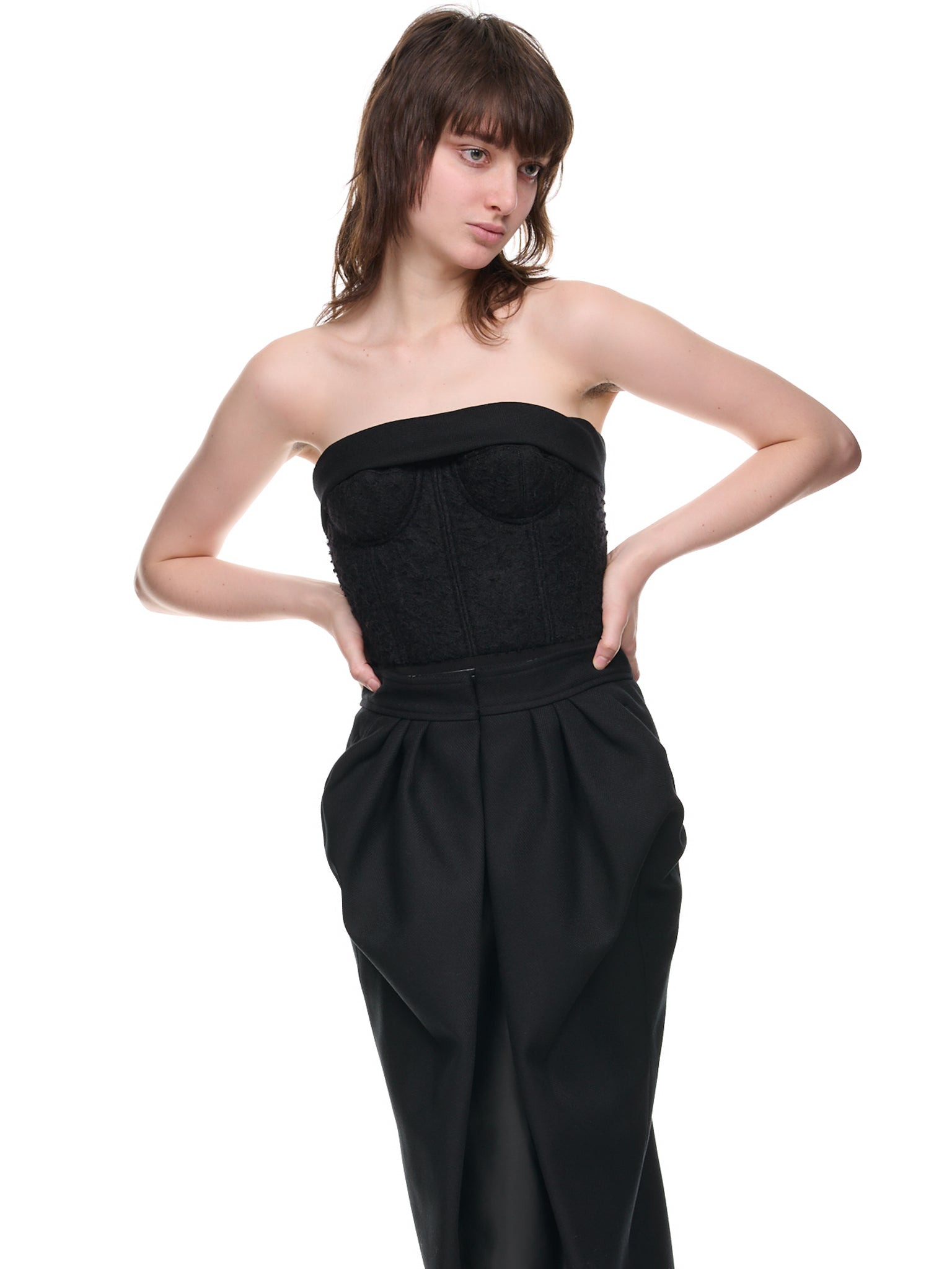 Herringbone Woven Dress - 5
