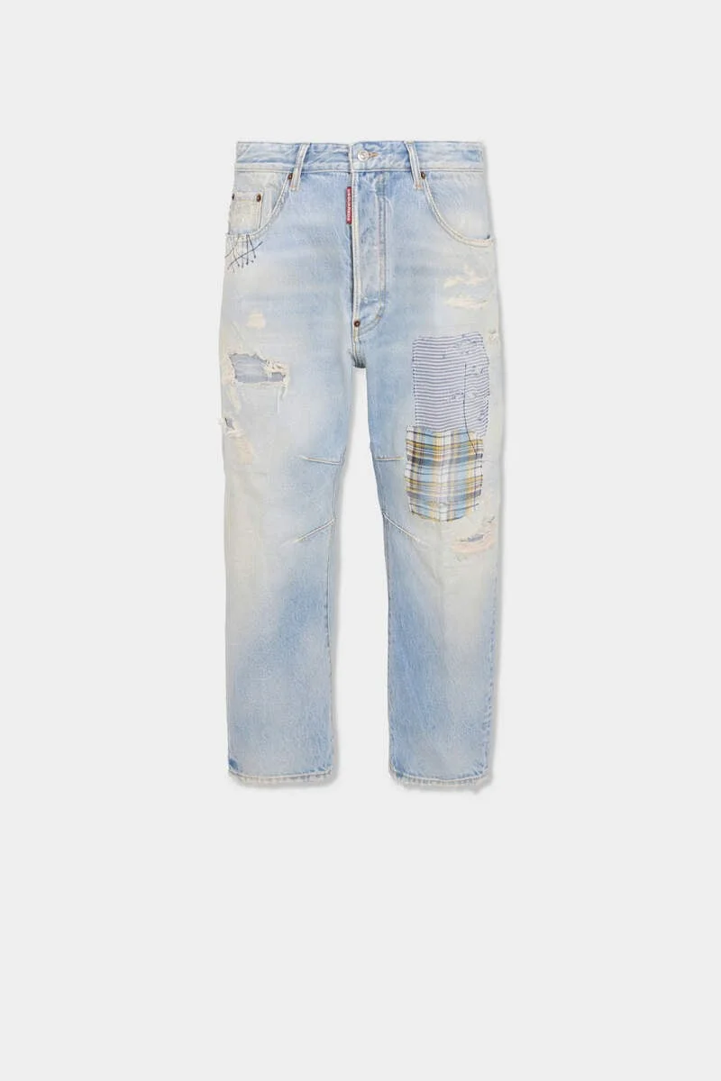 PATCHED SUPERLITE KAWAII JEANS - 1
