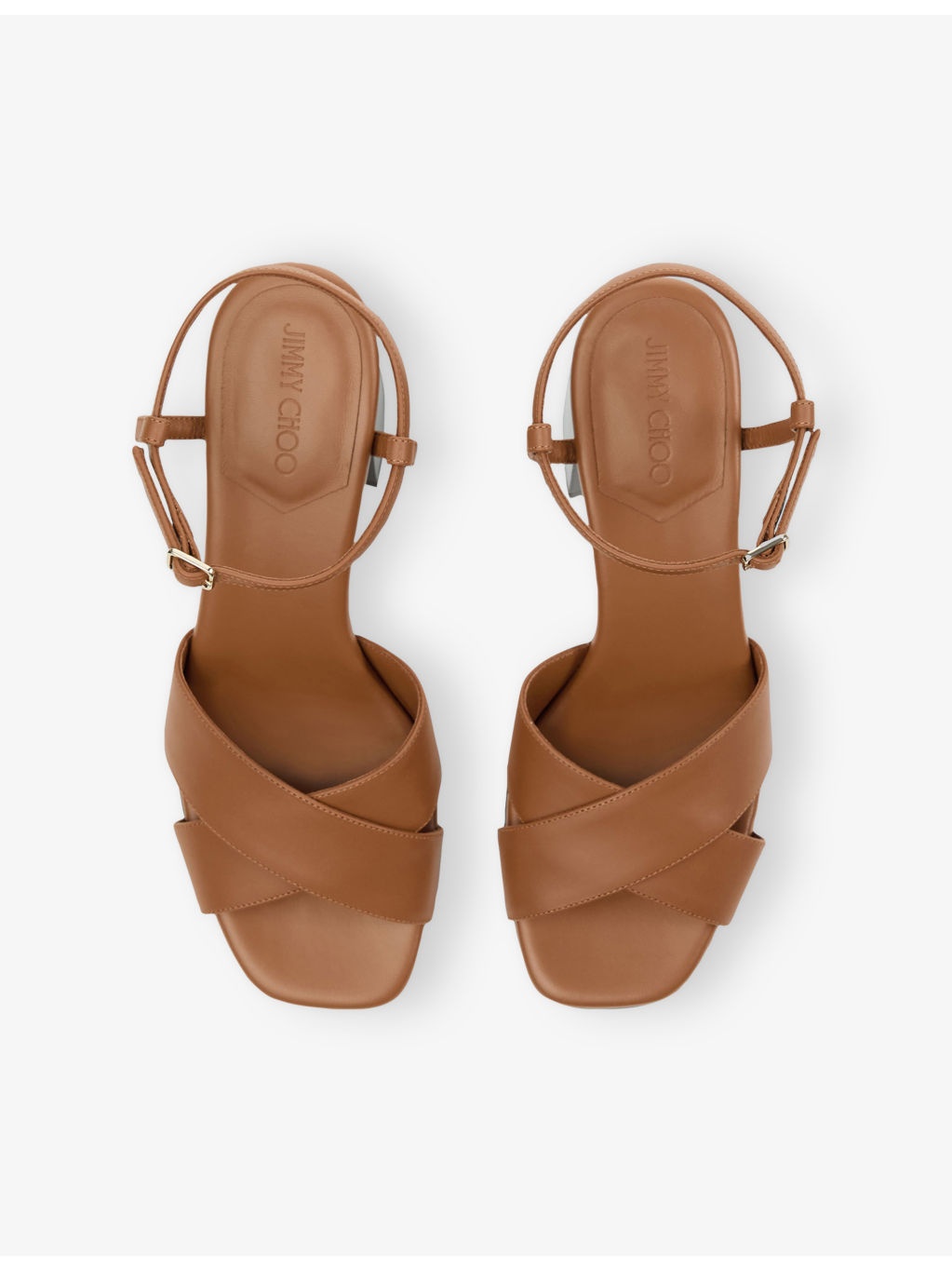 Valla 65 Leather Heeled Sandals - 2
