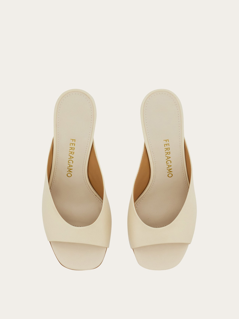 FERRAGAMO S-shaped heel slide outlook