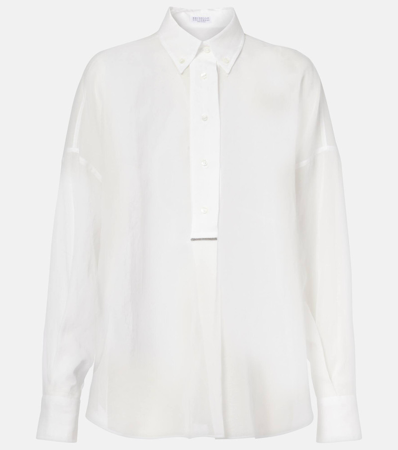 Cotton Oxford shirt - 1