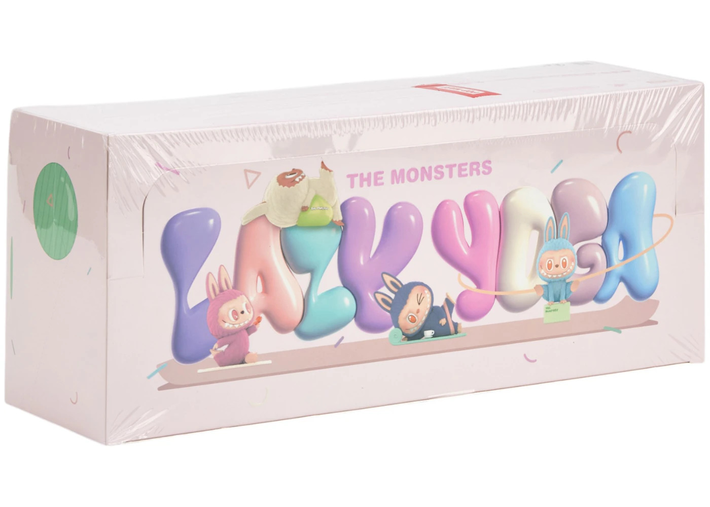 Pop Mart Labubu The Monsters Lazy Yoga Series Figures Sealed Case (10 Blind Box) - 4