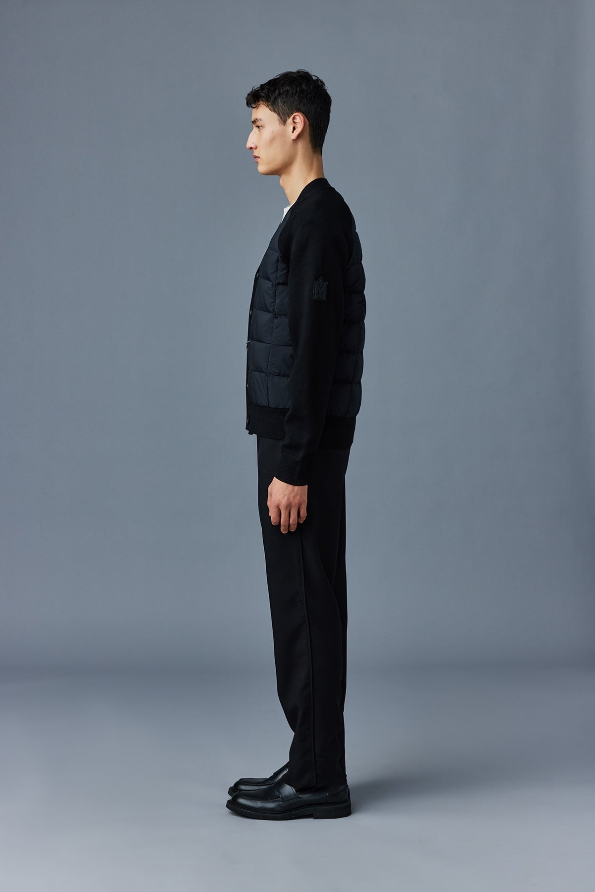 GILFORD hybrid lightweight down cardigan - 3