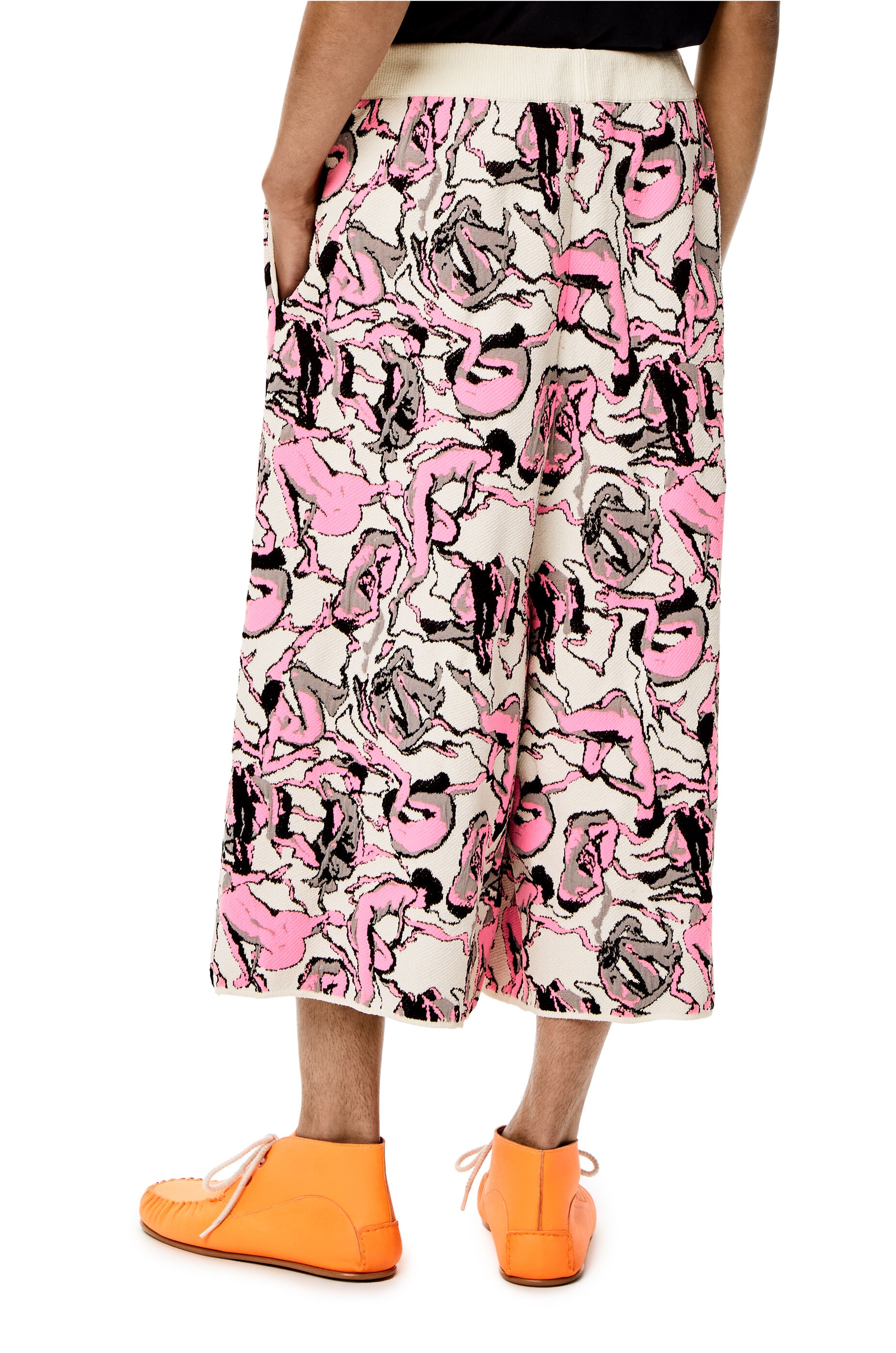 Knit shorts in viscose - 4