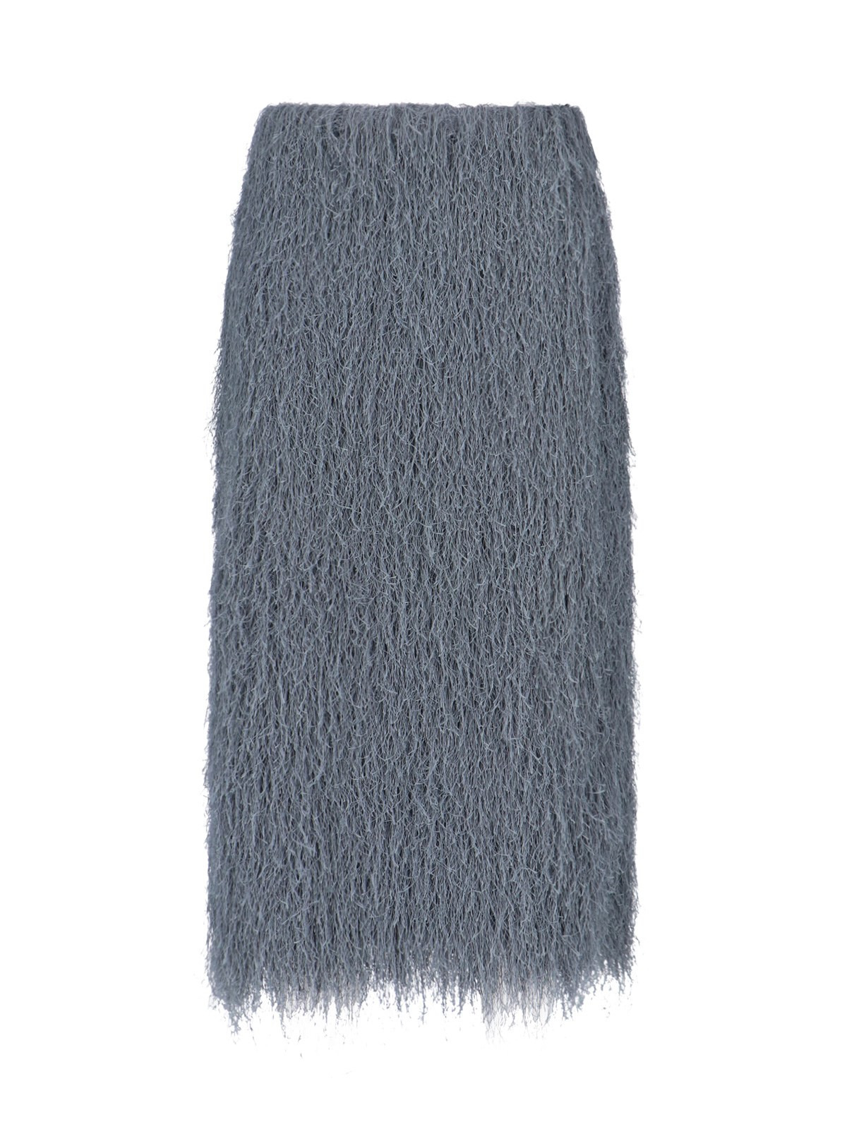 FRINGED MIDI SKIRT - 1