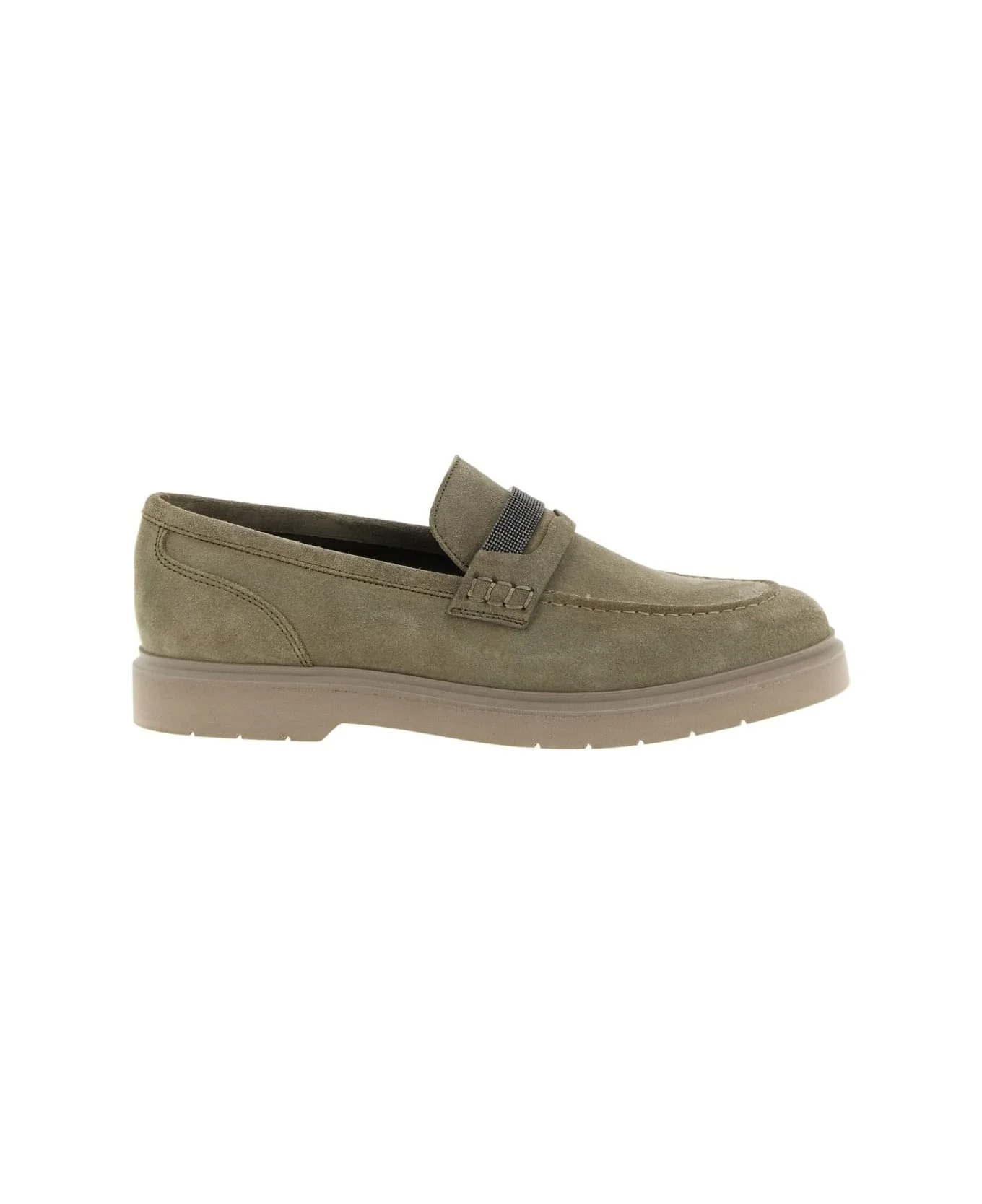 Suede Leather Loafers - 1