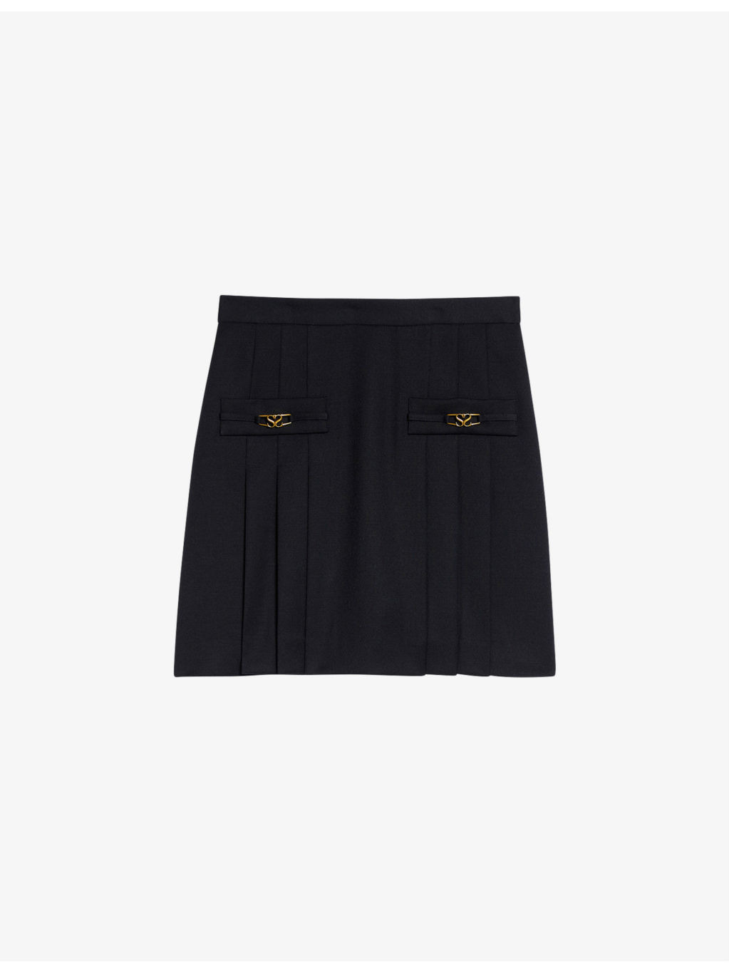 Rebeca embellished wool mini skirt - 2