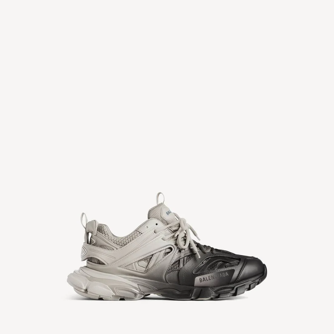 Men's Track Gradient Sneaker in Black/beige - 1