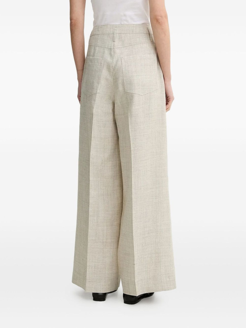 HERSKIND pleated wide-leg trousers outlook