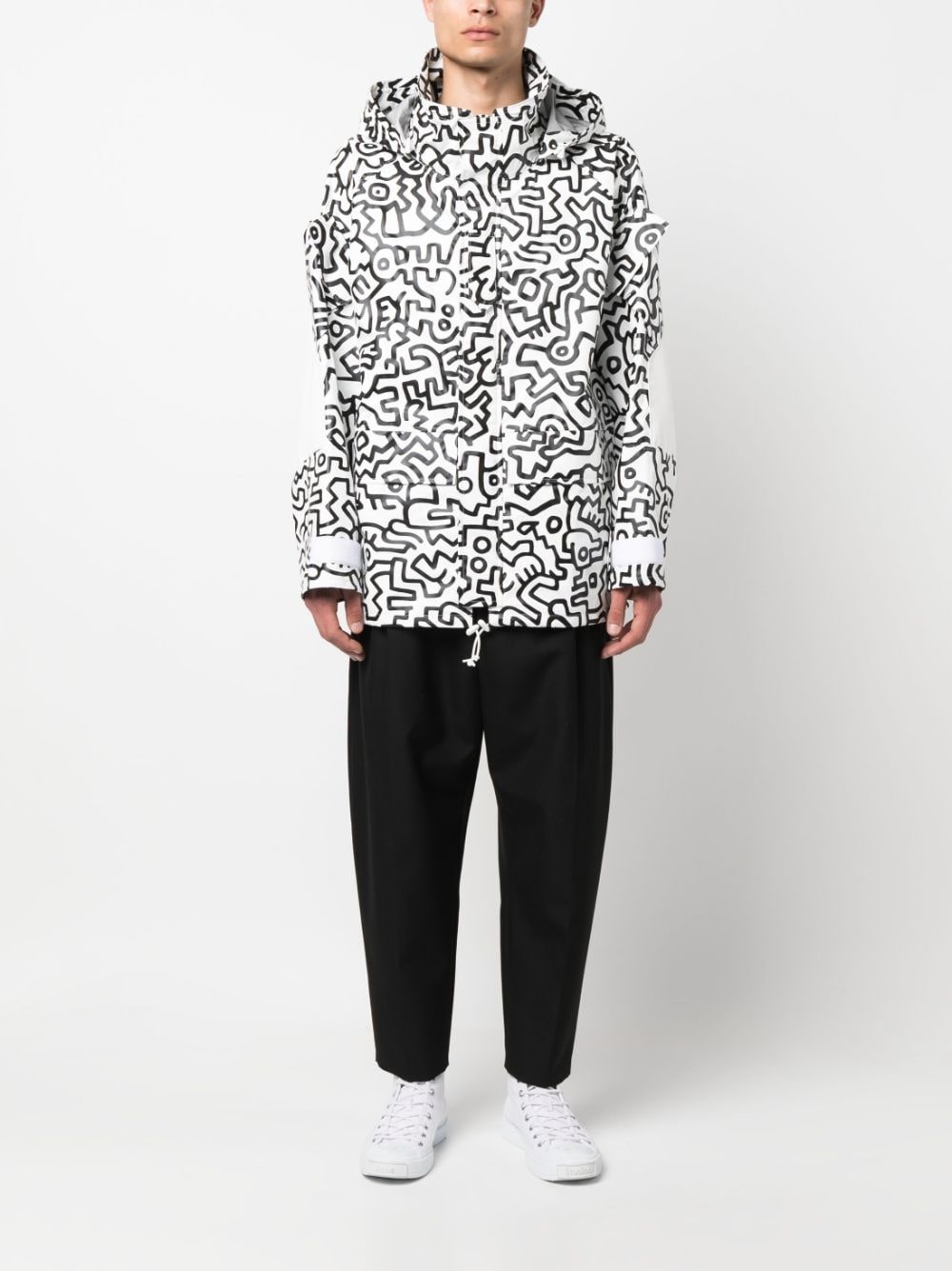 x Keith Haring graphic-print jacket - 2