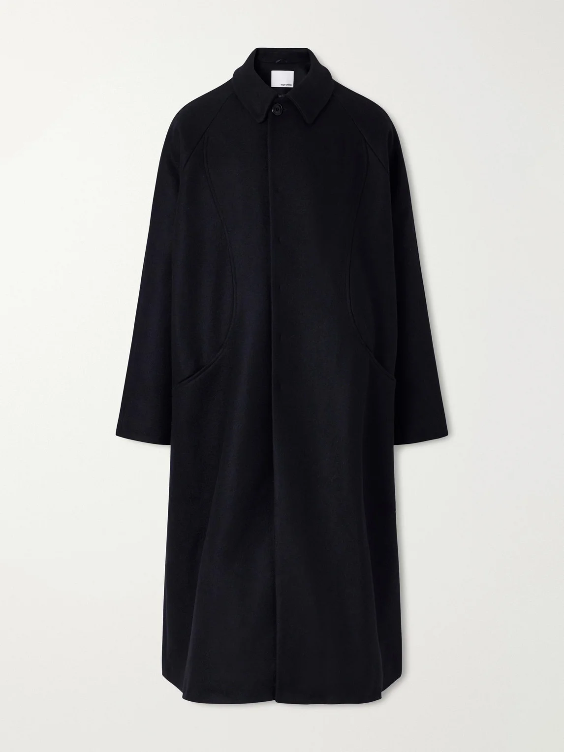 Takeshi Melton Wool Coat - 1