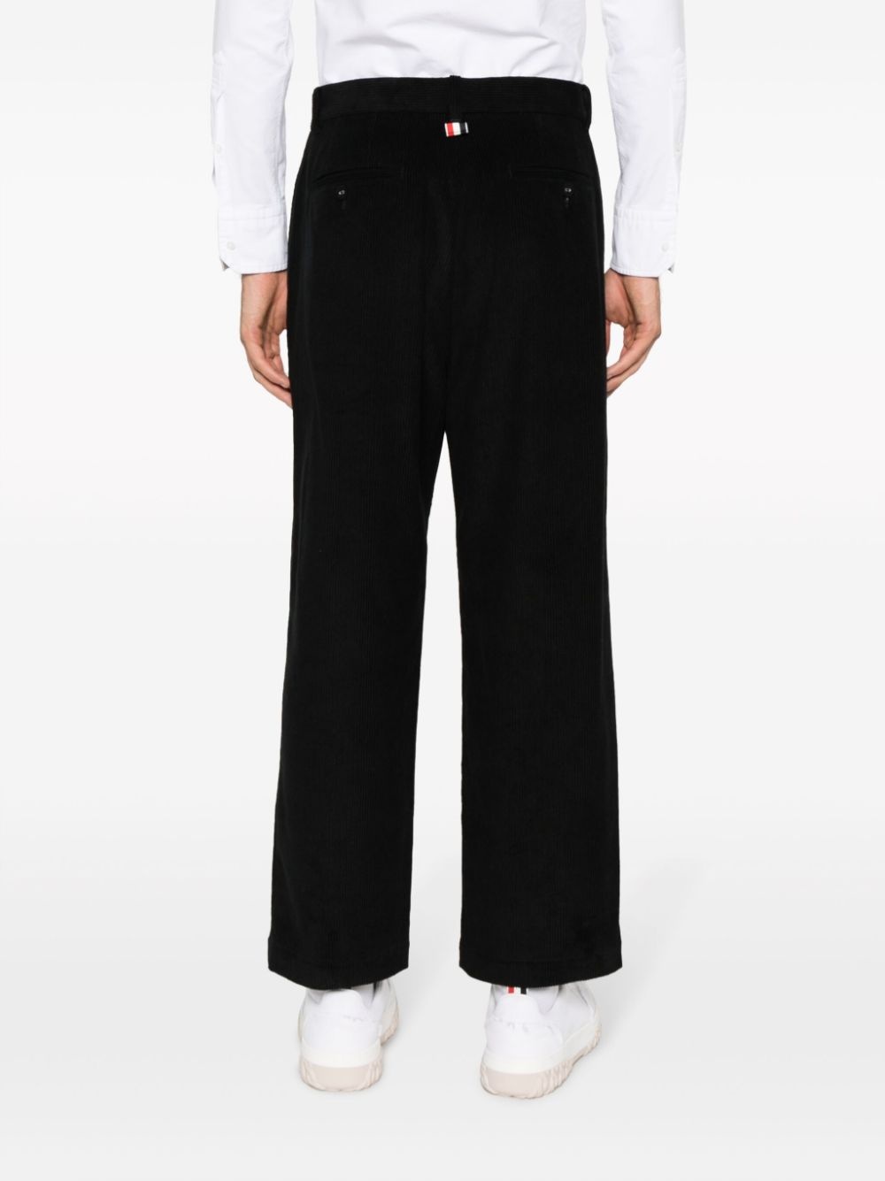 corduroy RWB-stripe trousers - 4