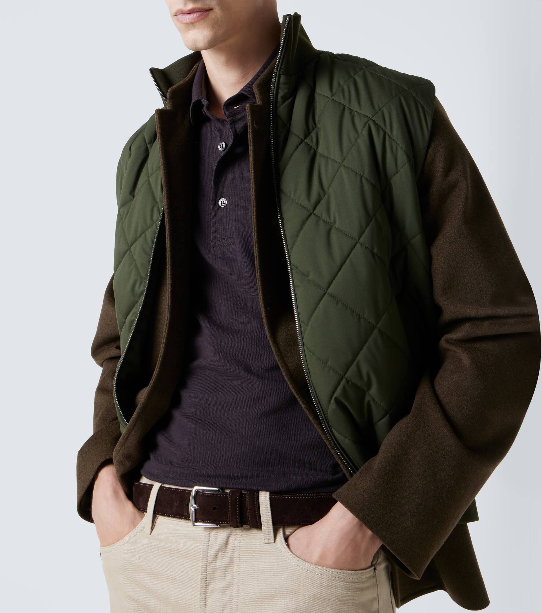 Cotton piqué polo shirt - 5