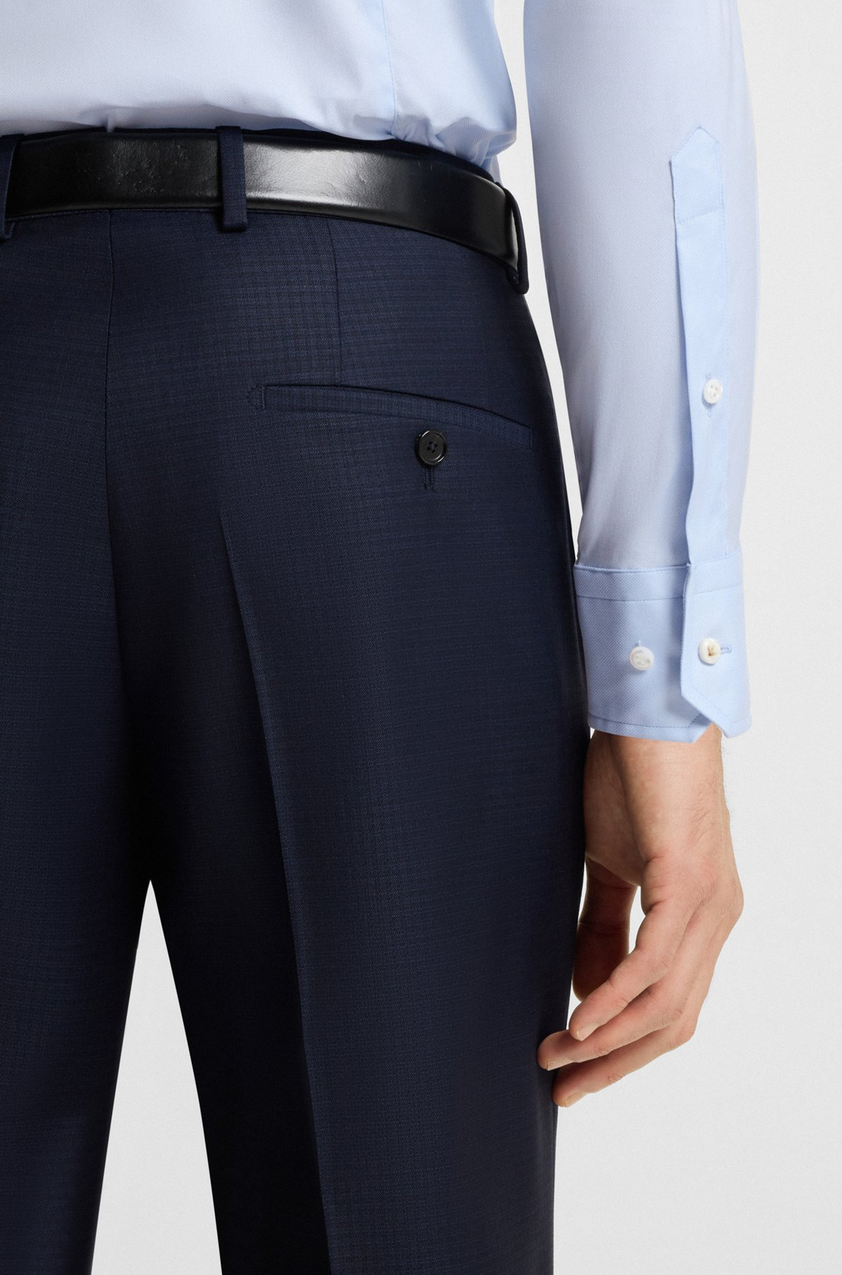 SLIM-FIT SHIRT IN AN ITALIAN COTTON - 6
