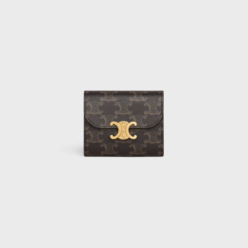 Small Wallet TRIOMPHE in Triomphe Canvas 1