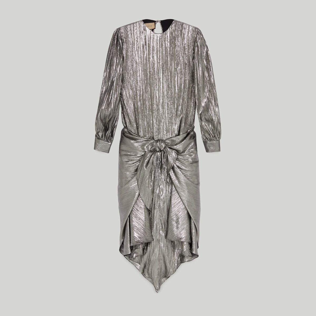 Lurex pleated dress - 1