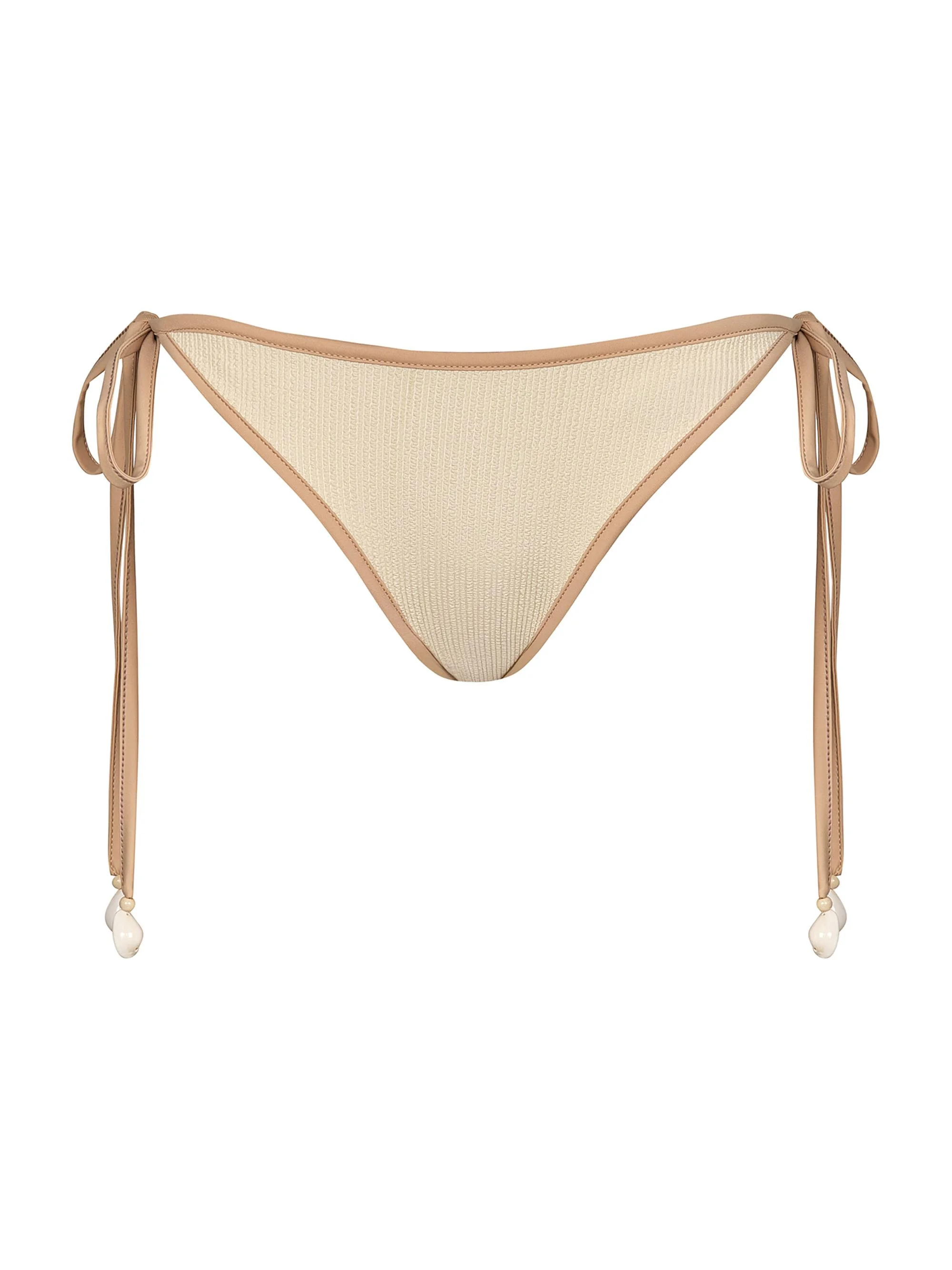 Women's Spiritual Retreat Bikini Bottom - Ecru Nude - 1