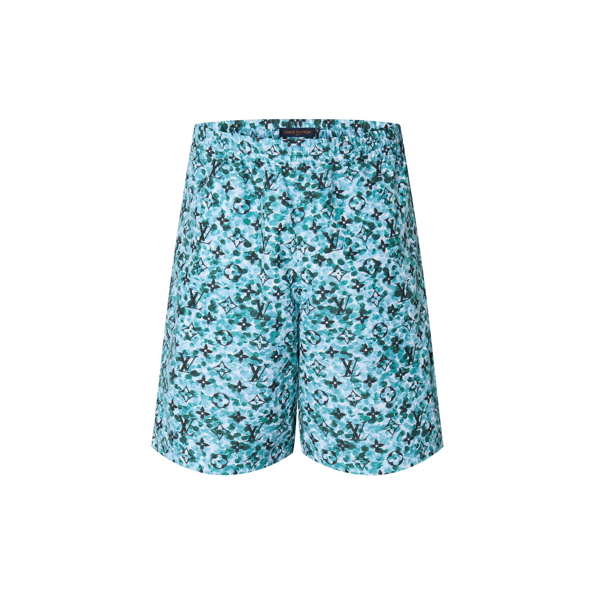 Printed Nylon Swim Shorts - 1