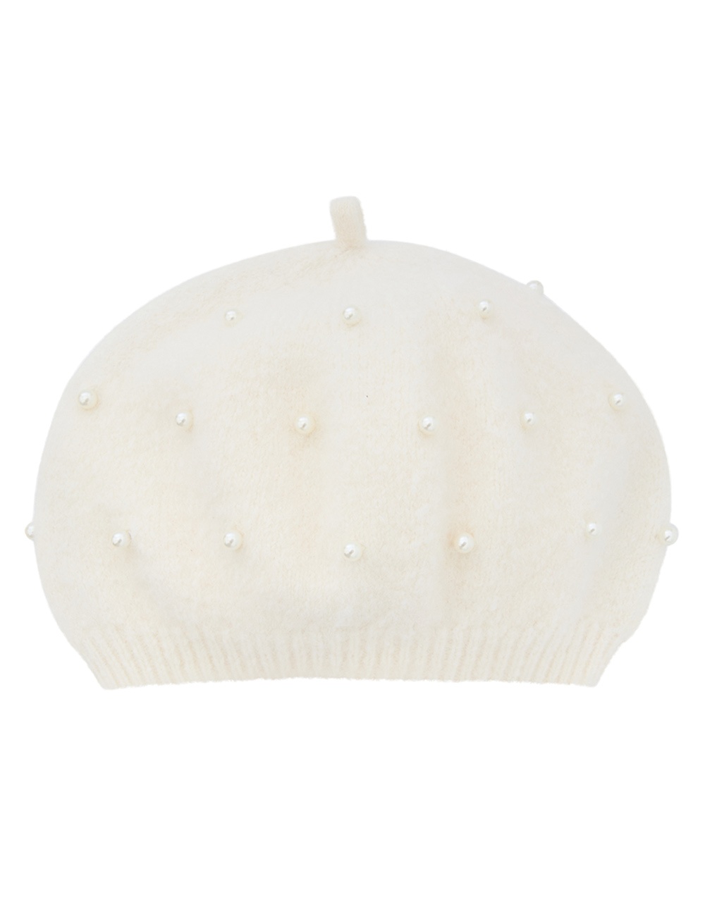 CRUSH BEADED BERET - 1