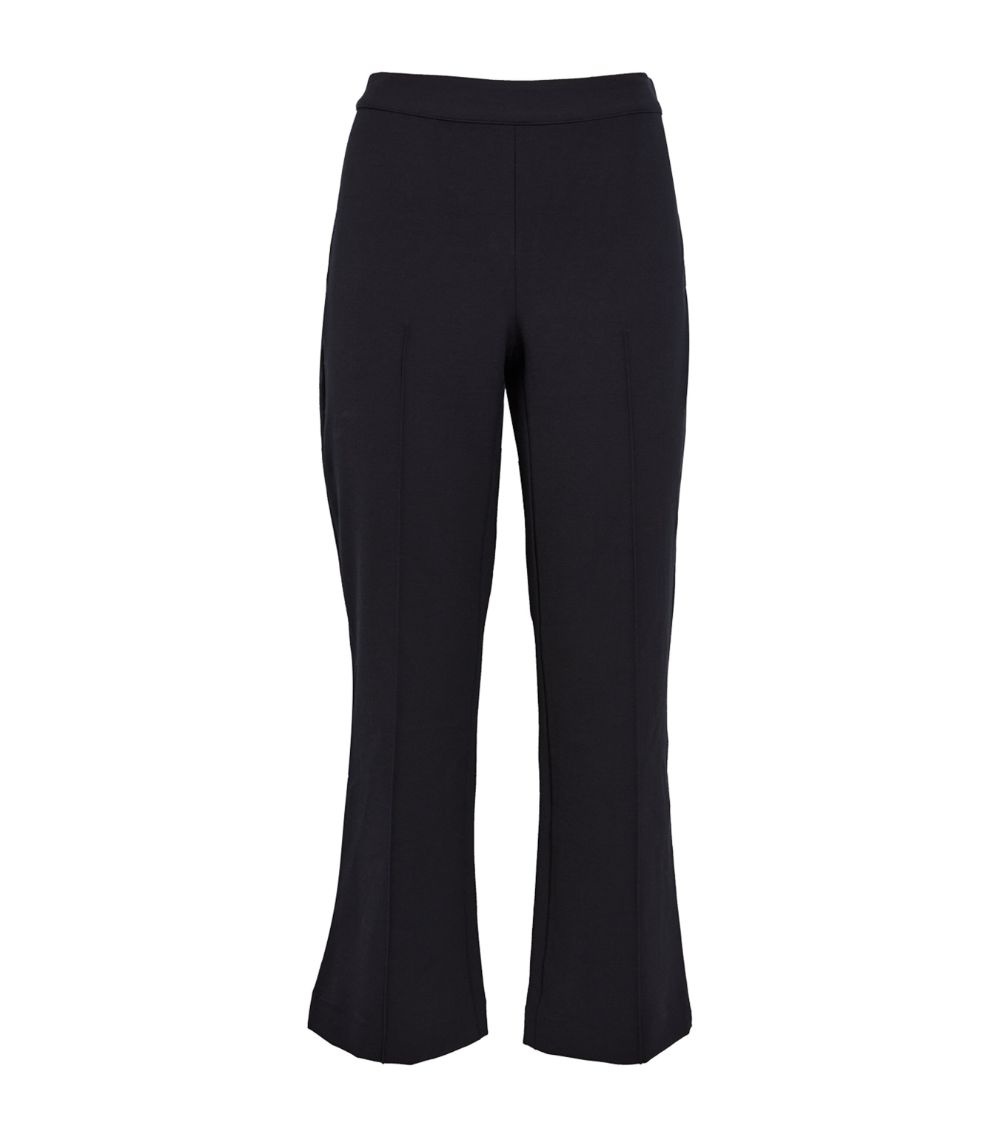Cropped Flared Trousers - 1