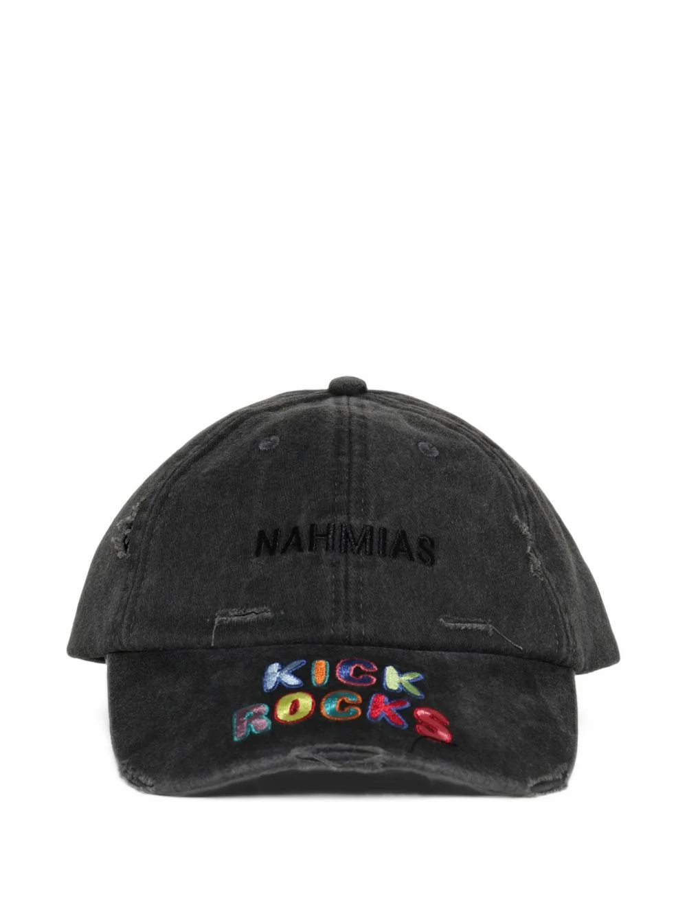 Kick Rocks 6 distressed baseball cap - 1