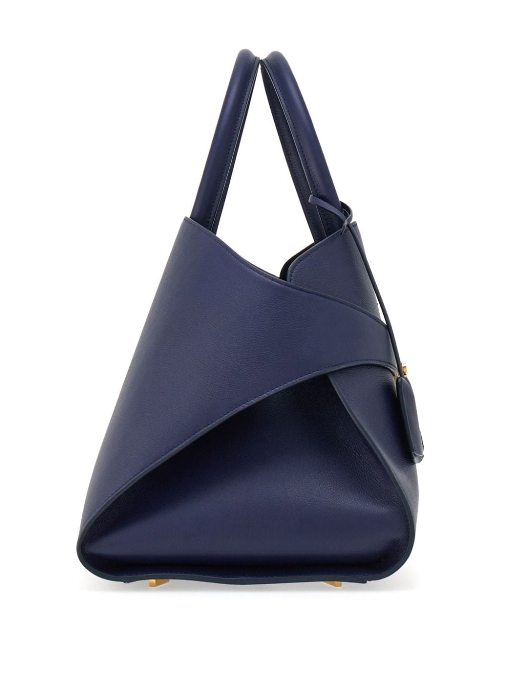 Hug leather tote bag - 3