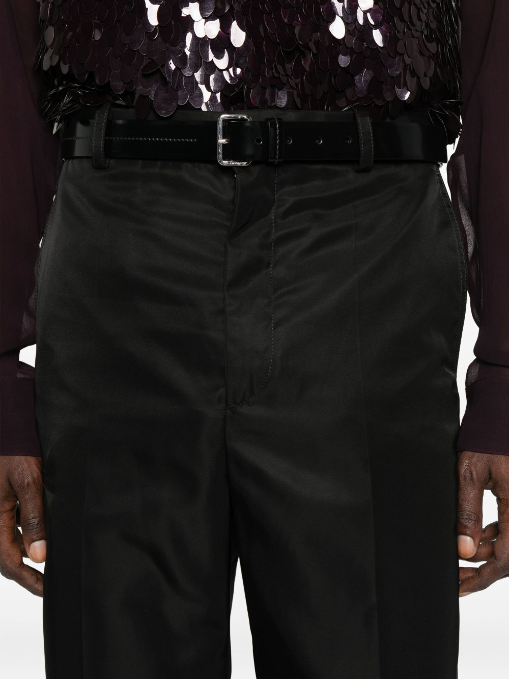 pocket straight trousers - 5