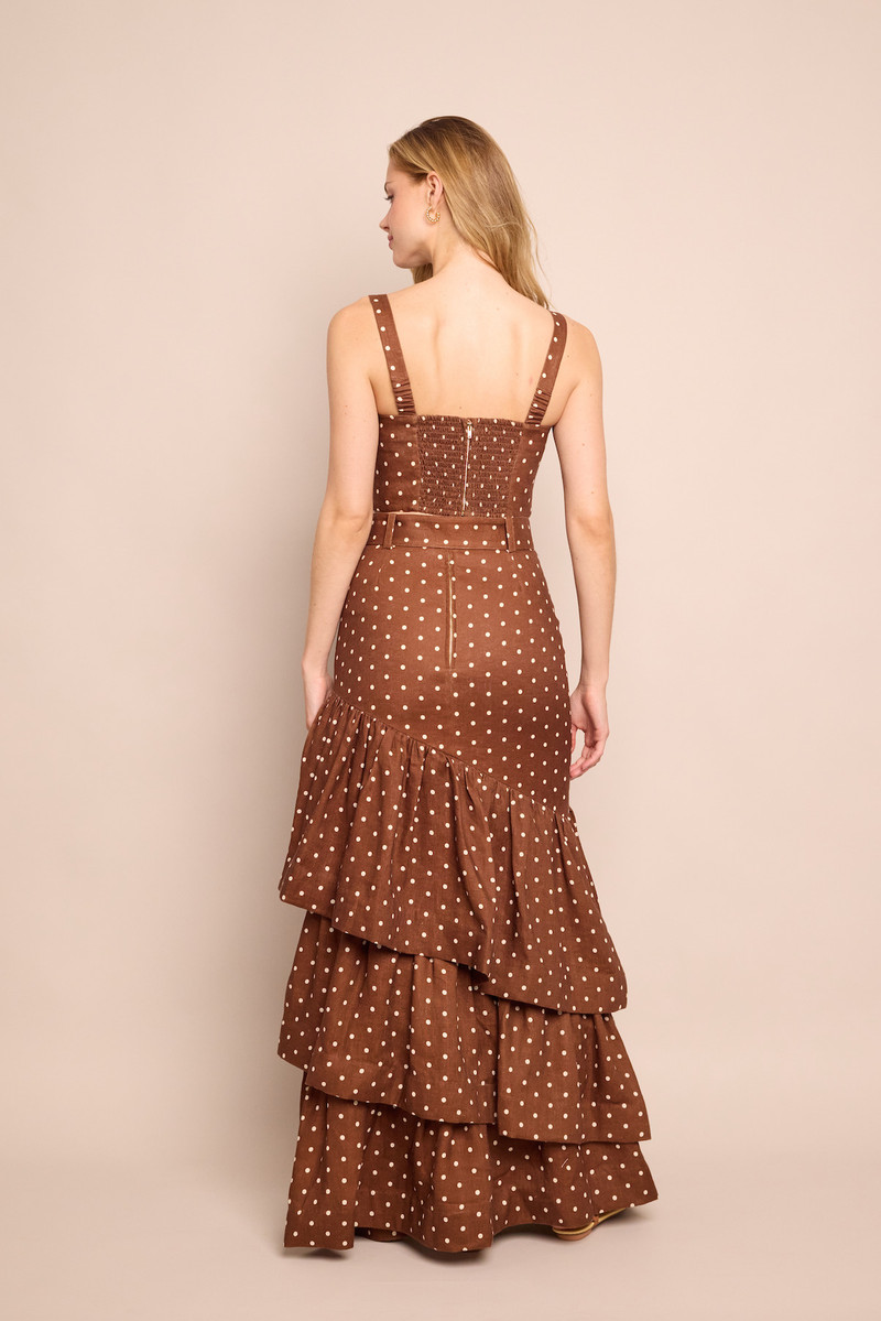 Priya Skirt Flamenco Inspired Ruffle Tiers 3