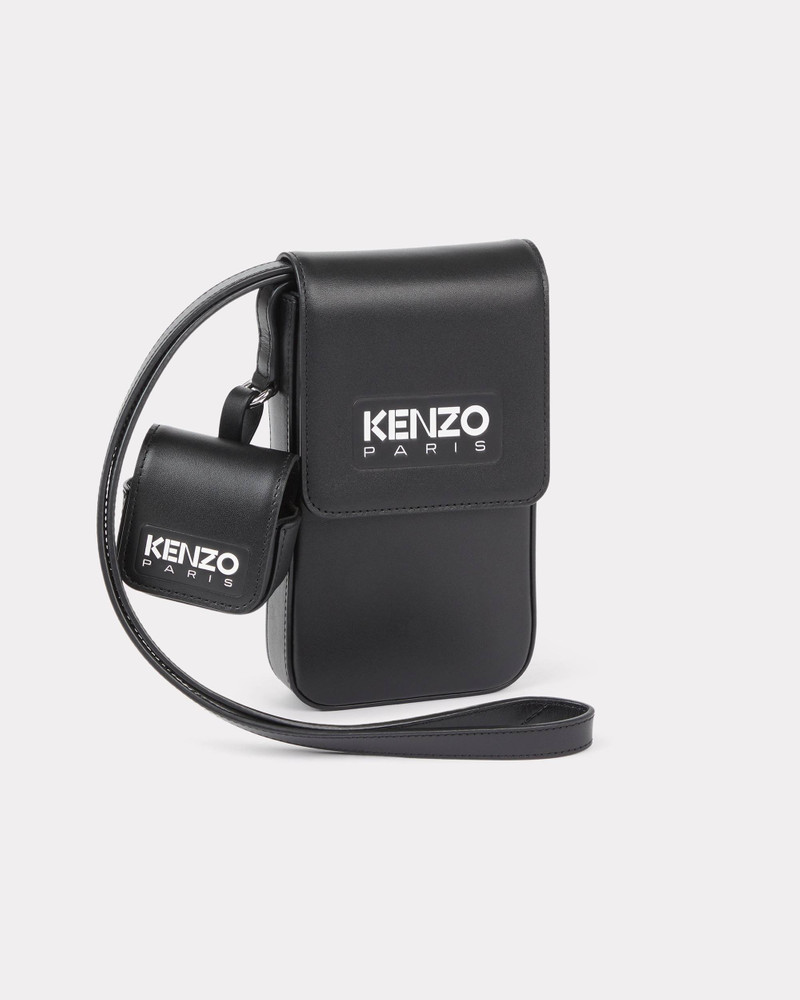 'KENZO Emboss' leather phone case 1