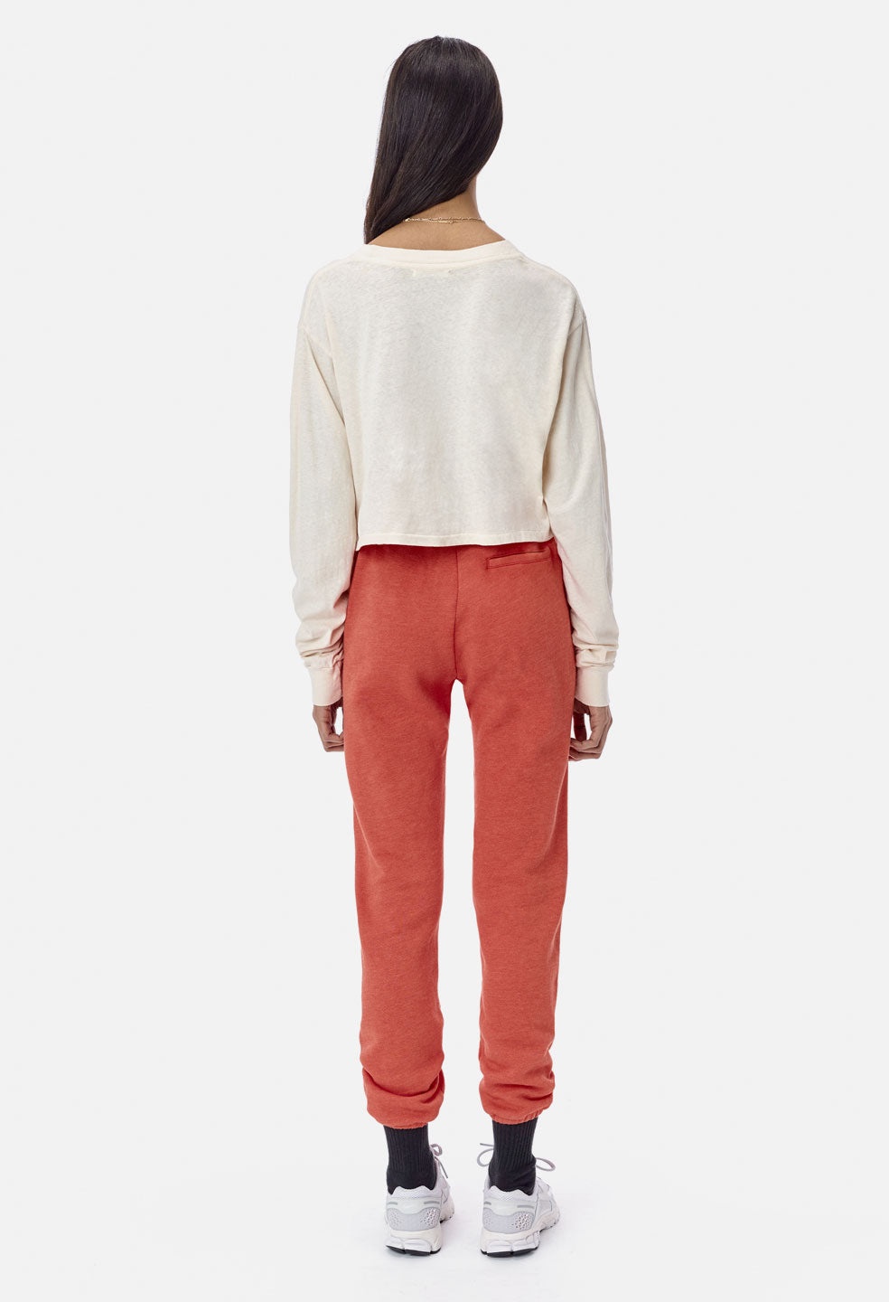 JERSEY LS CROPPED TEE - 4