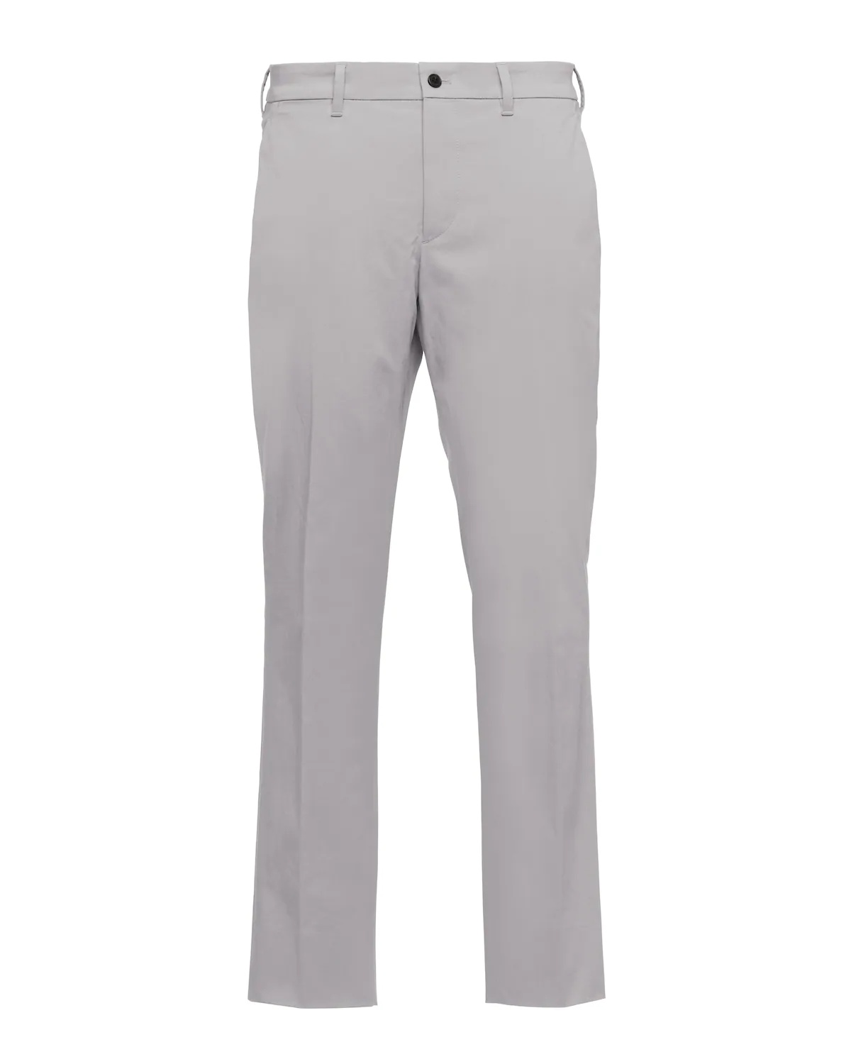 Stretch gabardine trousers - 1