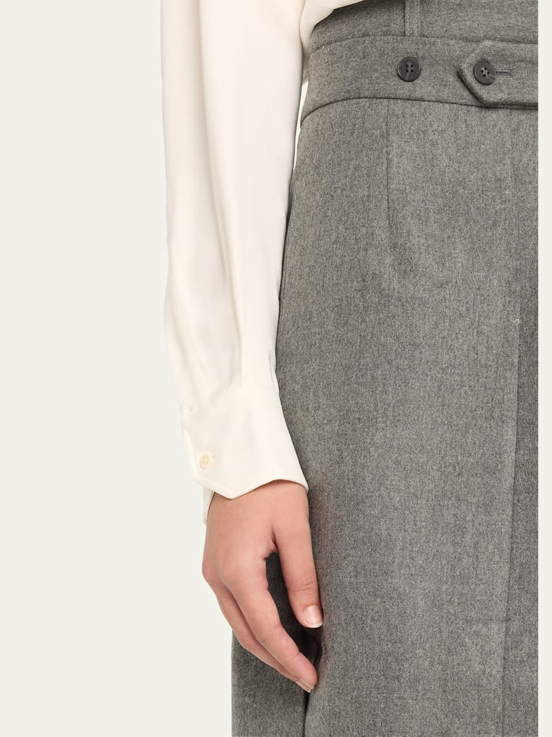 BETTTER Andes Apron Wool Midi Skirt outlook