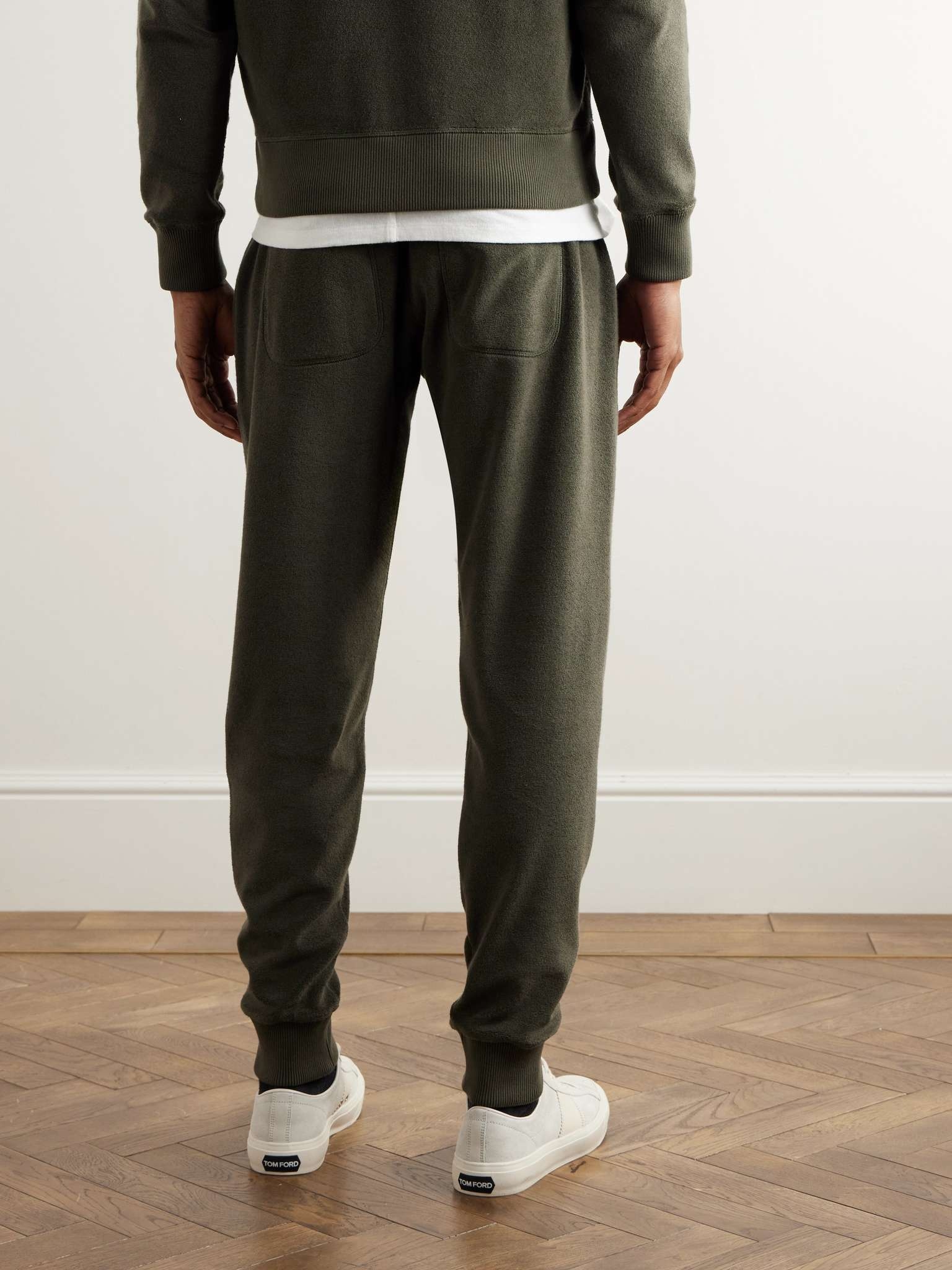 Tapered Cotton-Terry Sweatpants - 4