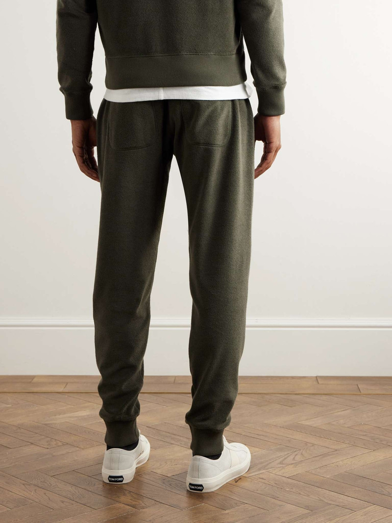 Tapered Cotton-Terry Sweatpants 4