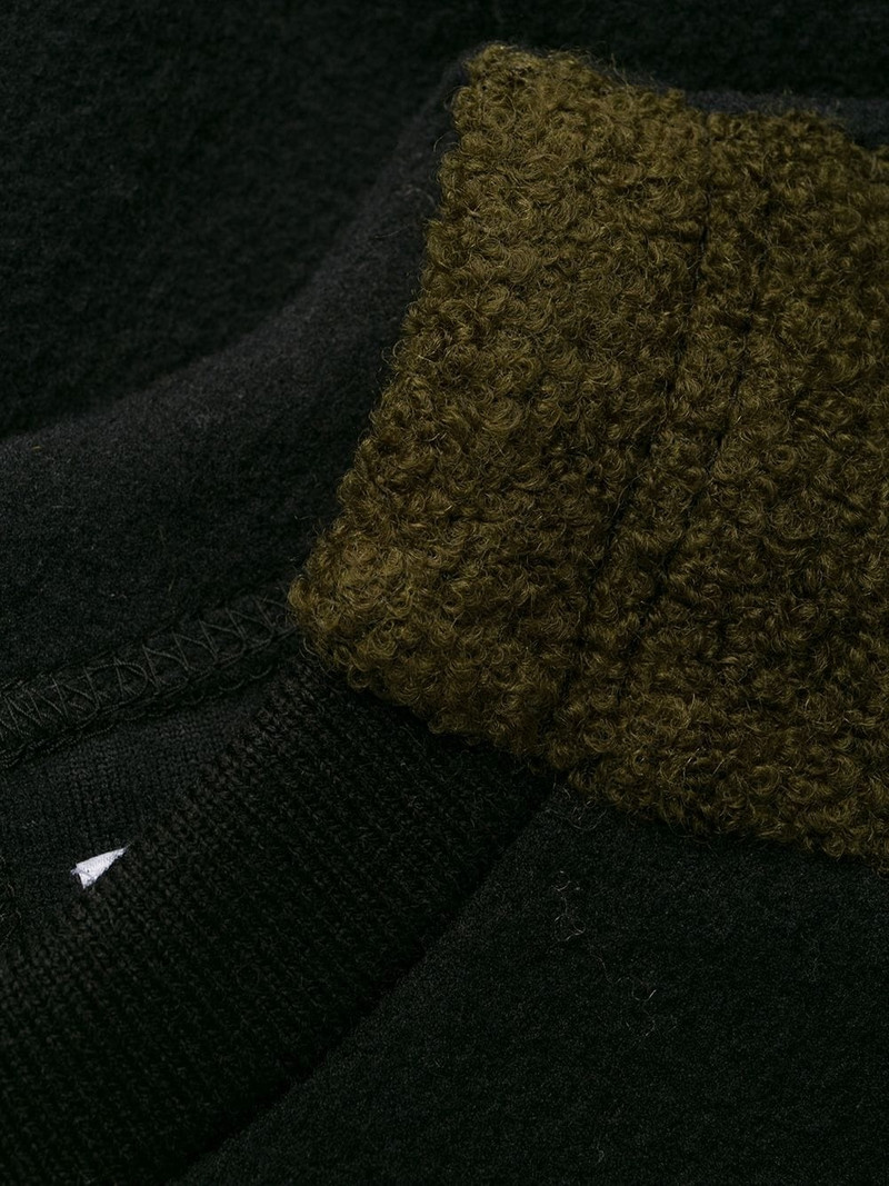 fleece panel sweatshirt 6